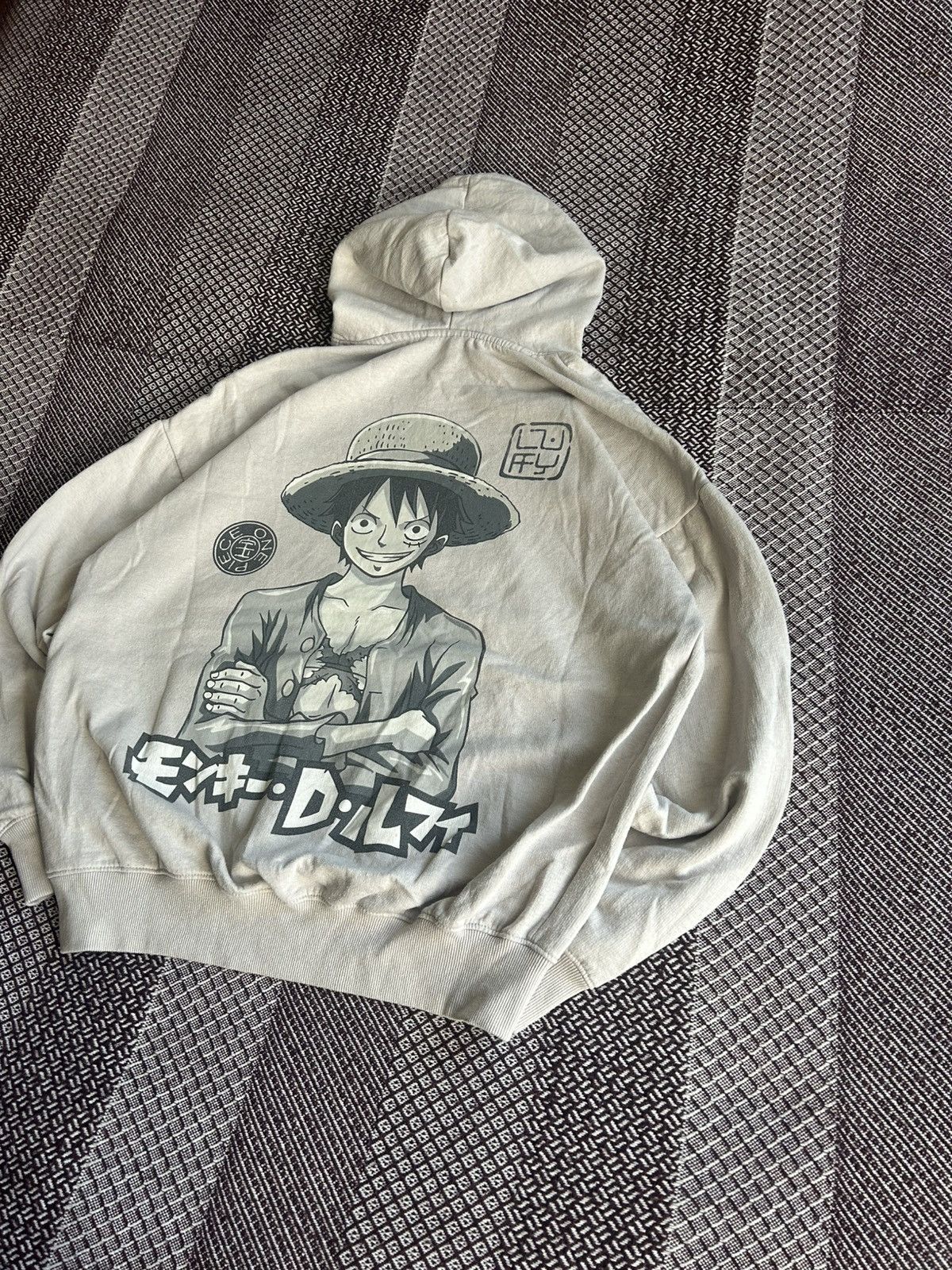 One Piece Vintage One Piece Baggy Hoodie Unisex Streetwear Style SZ S Size US S / EU 44-46 / 1 - 2 Thumbnail