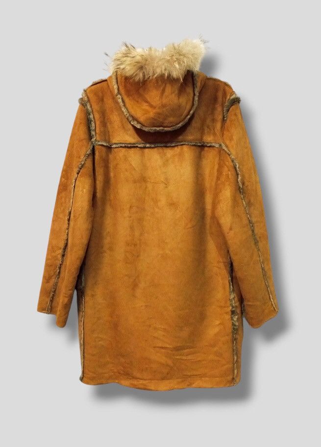 Issey Miyake A01 Rare-Balance Wear Design Velvet Duffle Coat Size US L / EU 52-54 / 3 - 2 Thumbnail