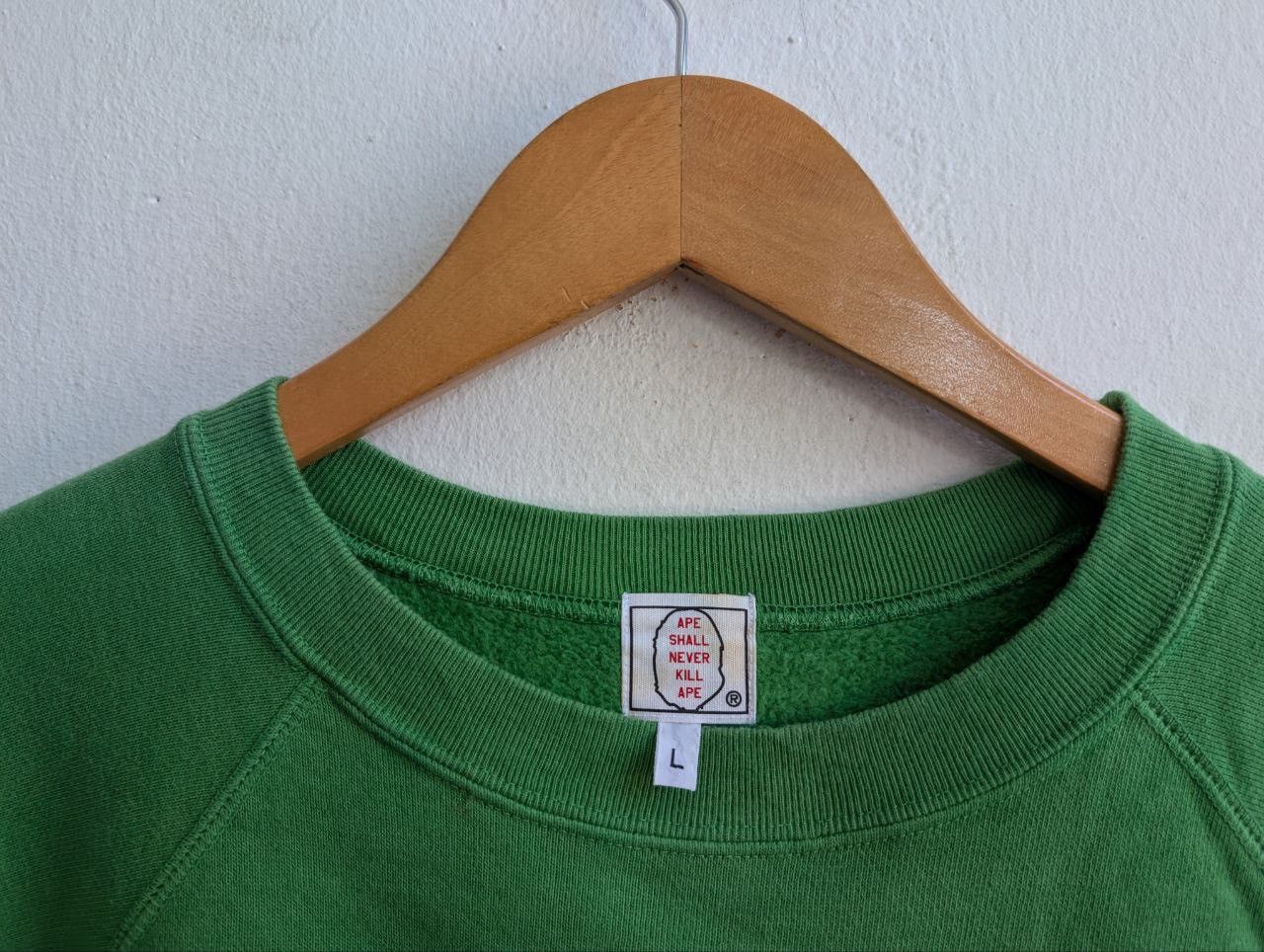 Bape vintage BAPE foot soldier short sleeve sweatshirts Size US L / EU 52-54 / 3 - 6 Thumbnail