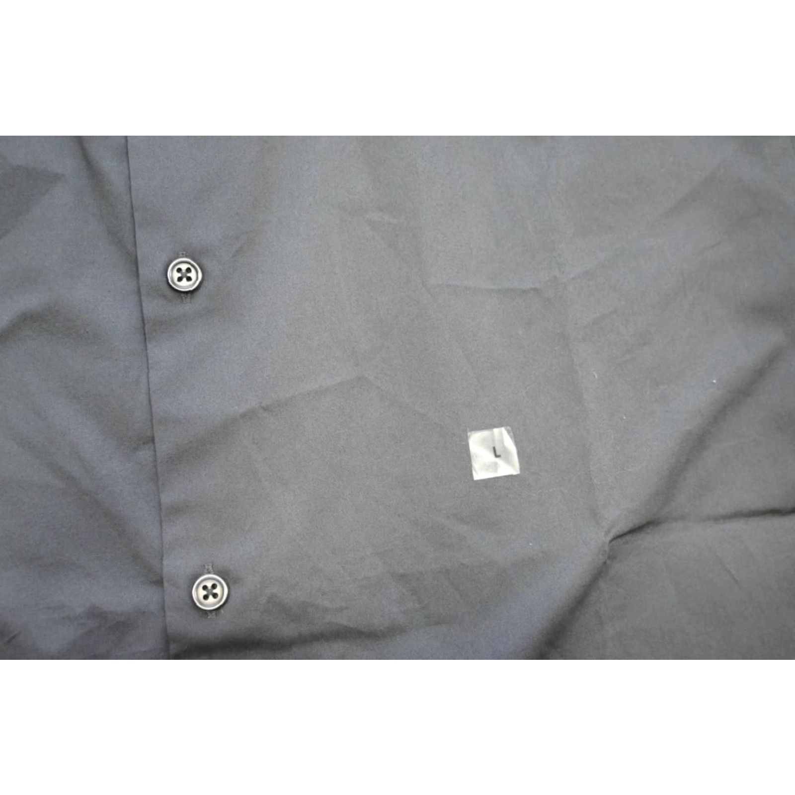 EXPRESS Shirt Gray 1MX Dress Shirt Extra Slim Fit Long Sleeve Mens Large  NWT - Cotton Spandex