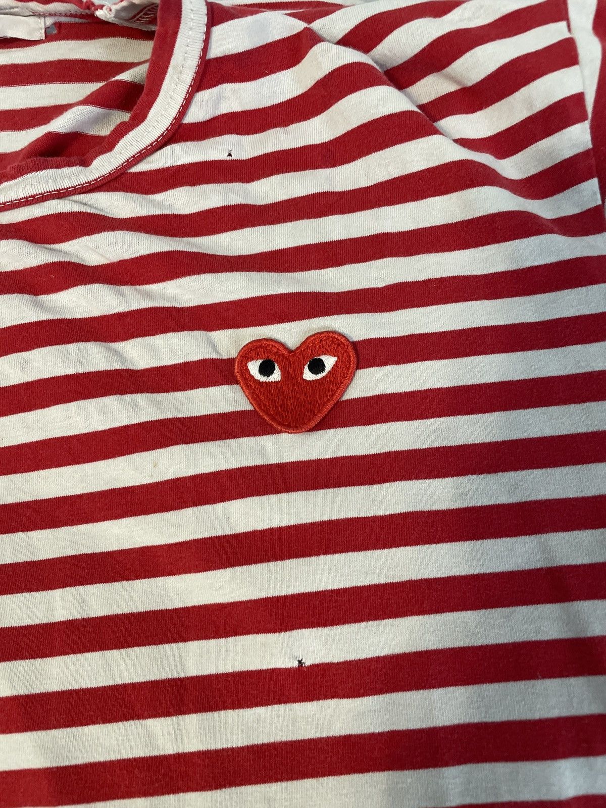 Comme des Garcons Comme Des Garçons Red Striped Shirt Size US M / EU 48-50 / 2 - 4 Thumbnail