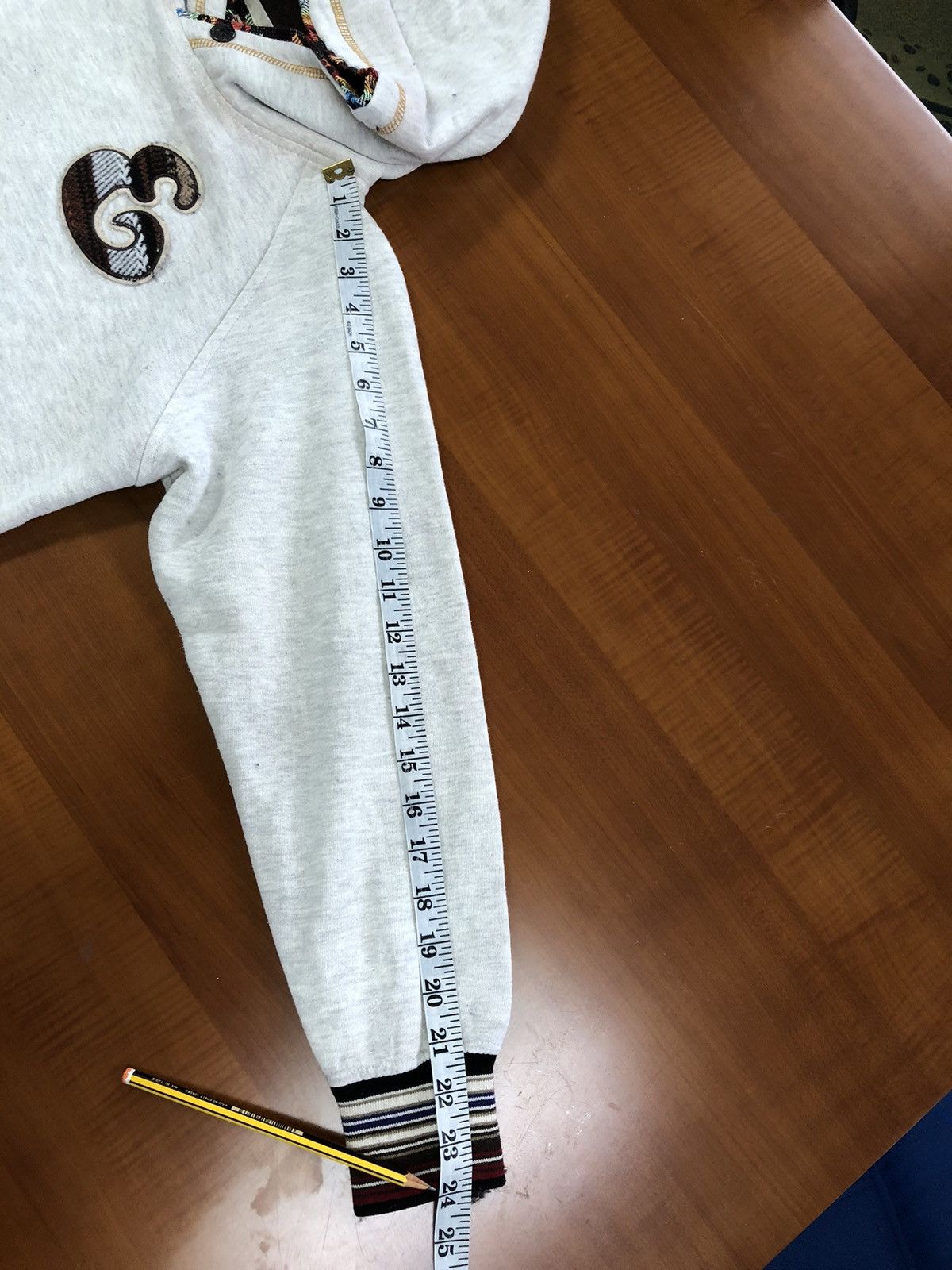 Japanese Brand ILLS Distressed Hoodie Size M / US 6-8 / IT 42-44 - 22 Thumbnail