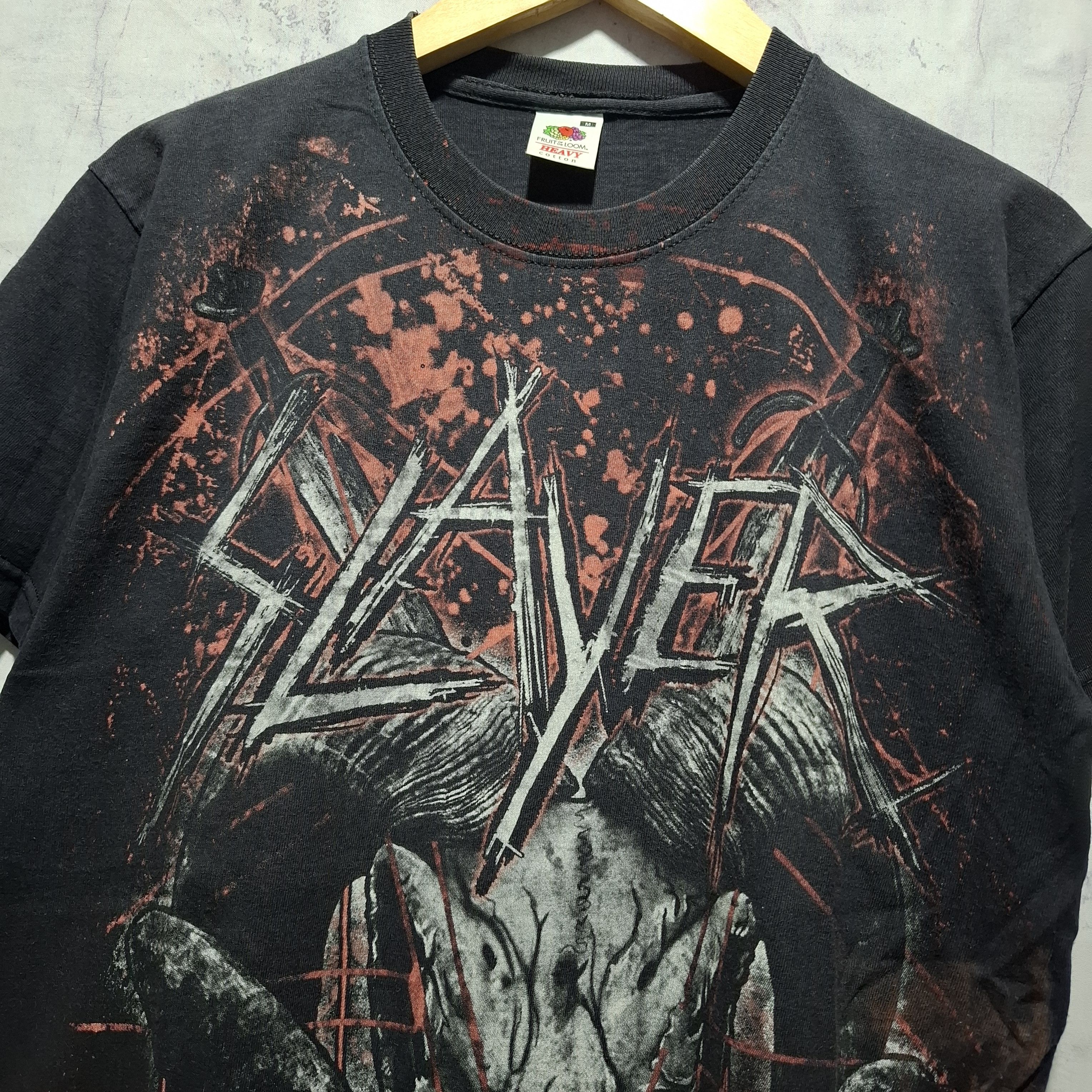 Band Tees Vintage slayer mongo goat aop t-shirt Size US M / EU 48-50 / 2 - 3 Thumbnail