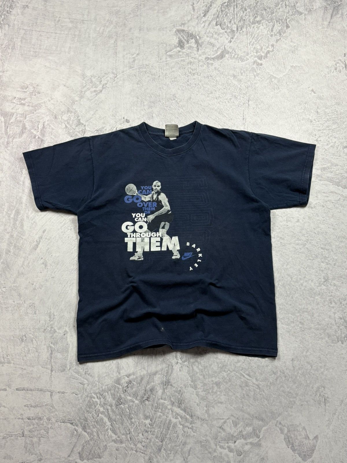 NBA × Nike VINTAGE NIKE TEES CHARLES BARKLEY 90S NBA WASHED 2000S Size US M / EU 48-50 / 2 - 1 Thumbnail