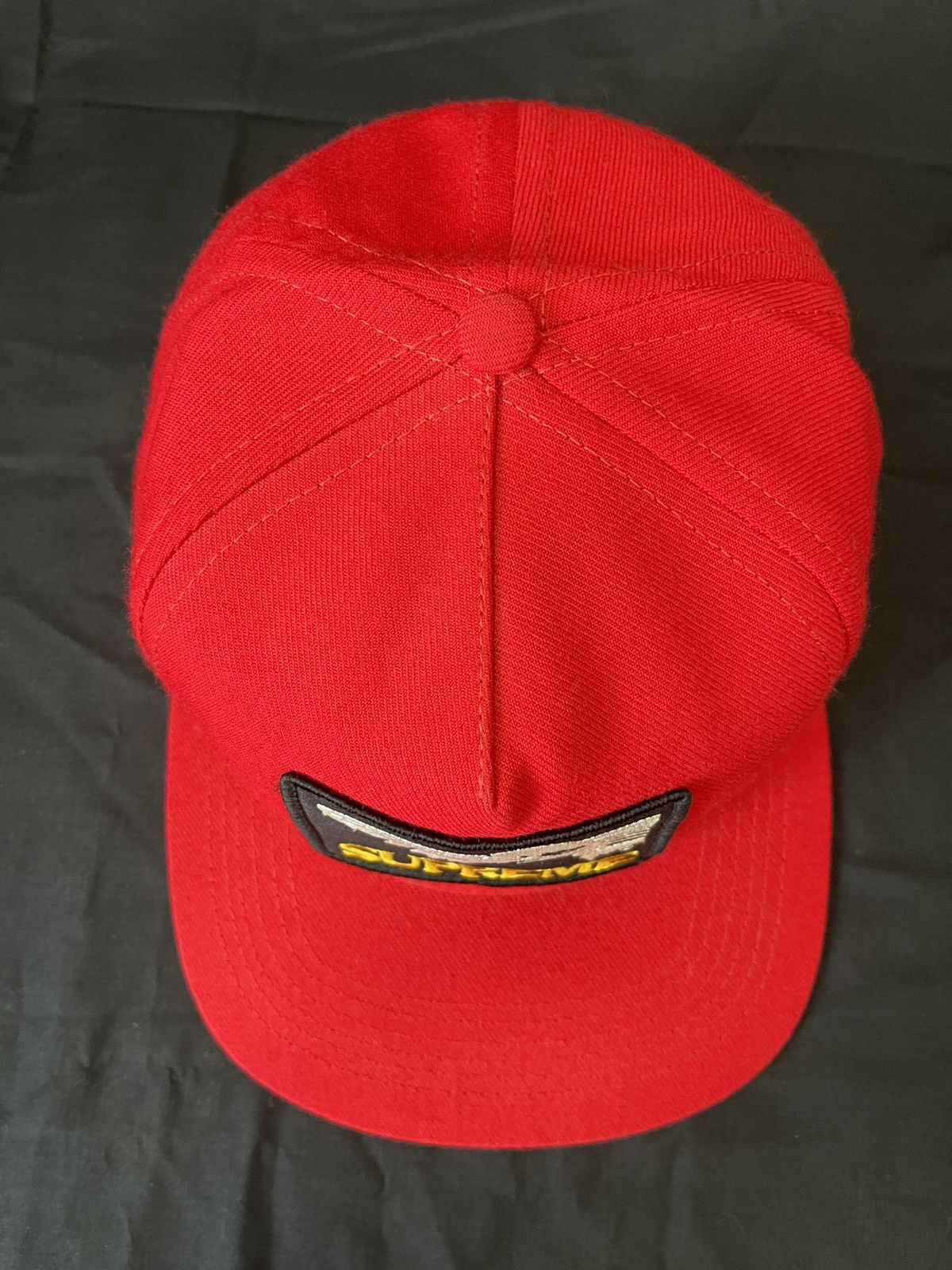 Supreme FW09 Supreme Eagle Patch 5 Panel Snapback Cap Hat Size ONE SIZE - 2 Thumbnail