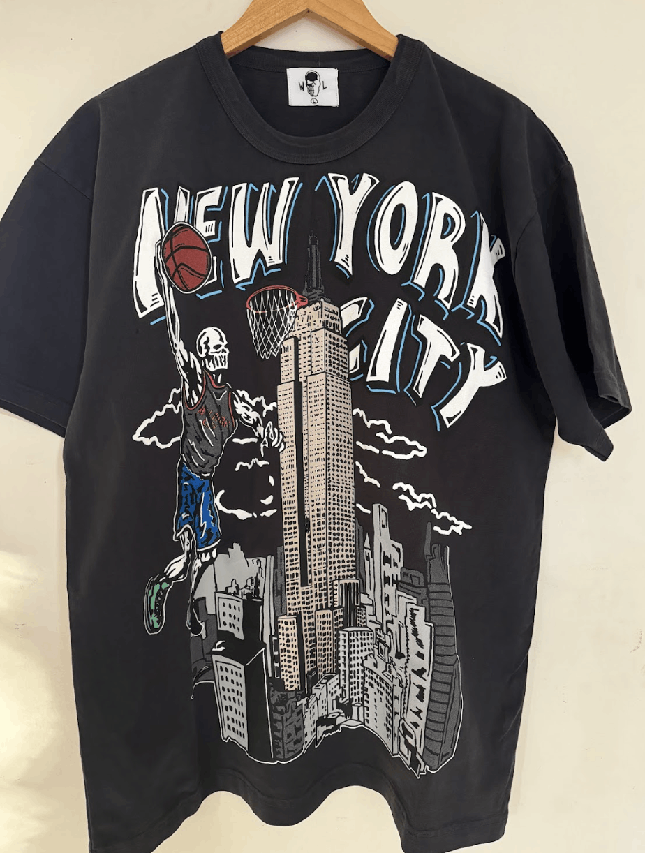 Warren Lotas Warren Lotas New York City Short Sleeve Tee Shirt Grey Size US L / EU 52-54 / 3 - 3 Thumbnail