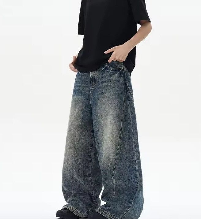 Jean Amamiya x Arisa Washed Baggy Denim Jeans Size US 31 - 8 Thumbnail