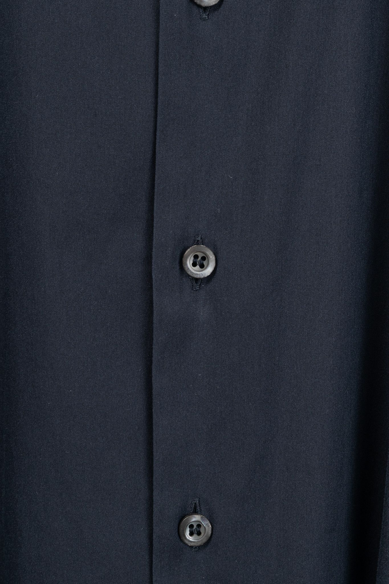 Prada Prada Navy Cotton-Poplin Buttoned Shirt Size US XL / EU 56 / 4 - 8 Thumbnail