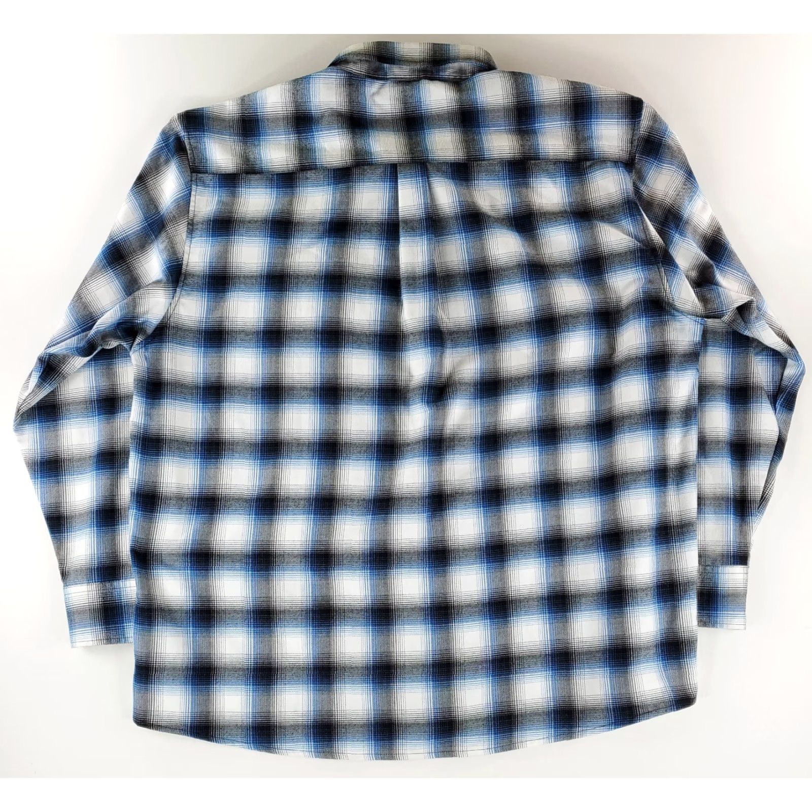 Vintage **Dixxon West Coast Customs Blue Plaid Men's 4XL Flannel Shirt** User: Dixxon West Coast Customs Blue Plaid Men's Flannel Shirt Size 4XL Size US XXL / EU 58 / 5 - 4 Thumbnail
