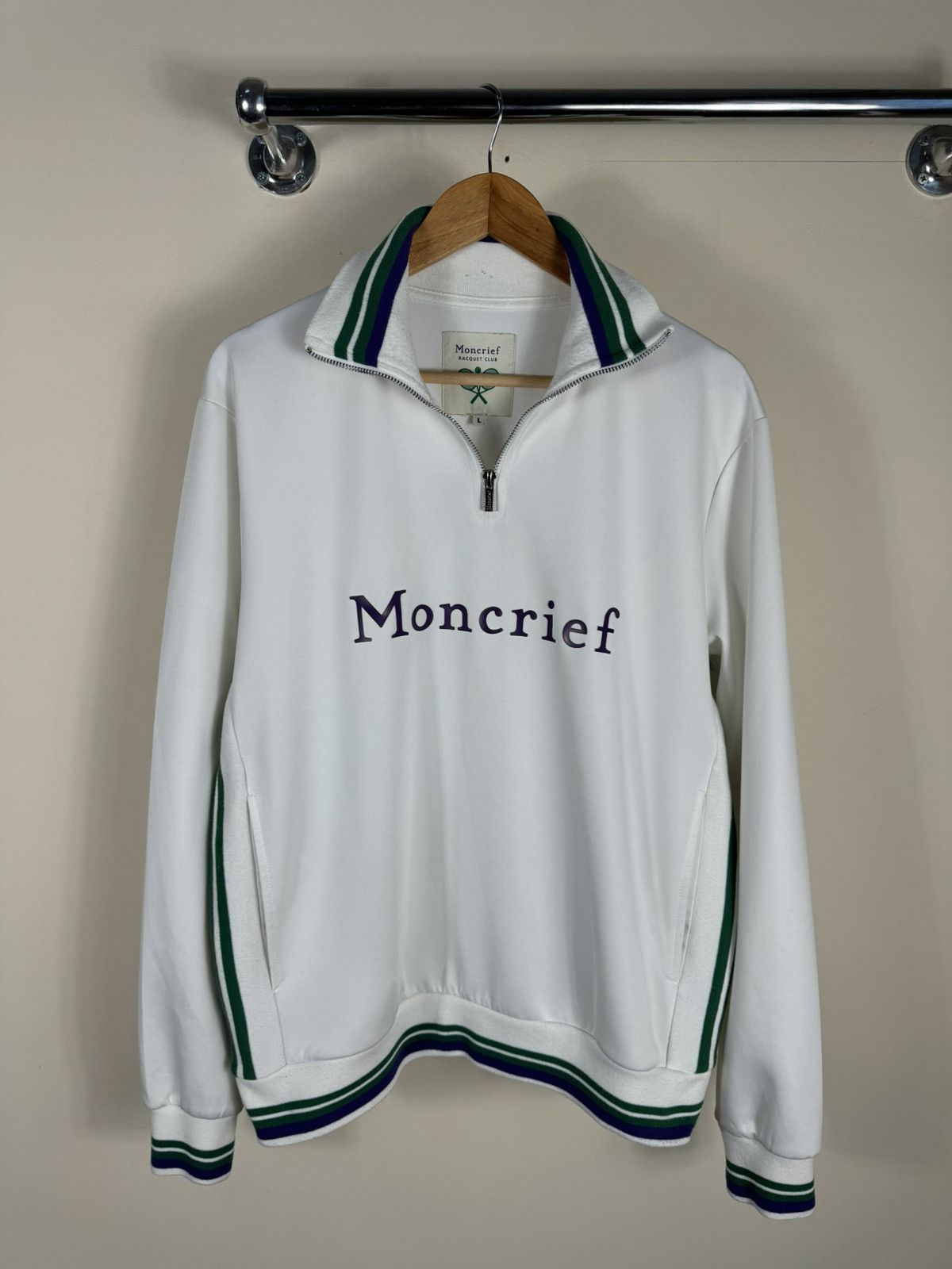 Other Moncrief London 1/4 Zip Sweatshirt Size US L / EU 52-54 / 3 - 1 Thumbnail