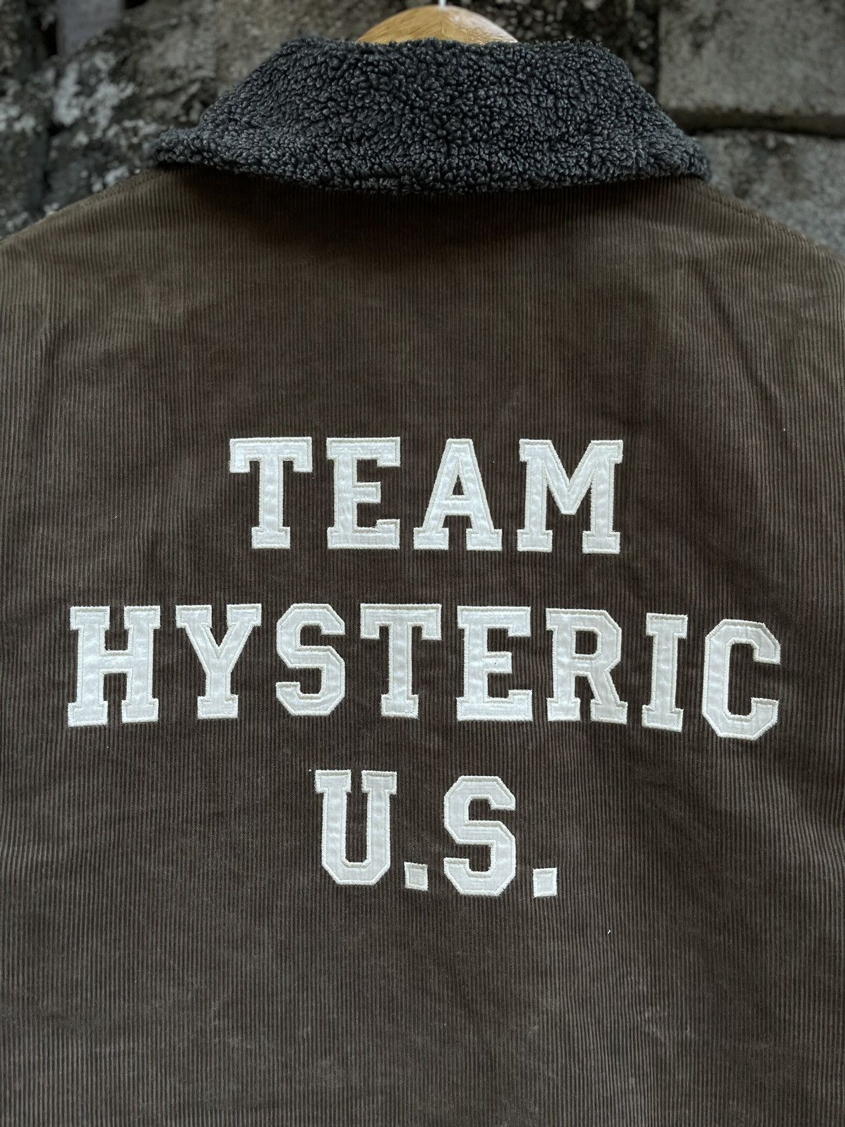Hysteric Glamour Rare Hysteric Glamour Team Hysteric U.S. Fleece-Lined Jacket Size US M / EU 48-50 / 2 - 8 Thumbnail