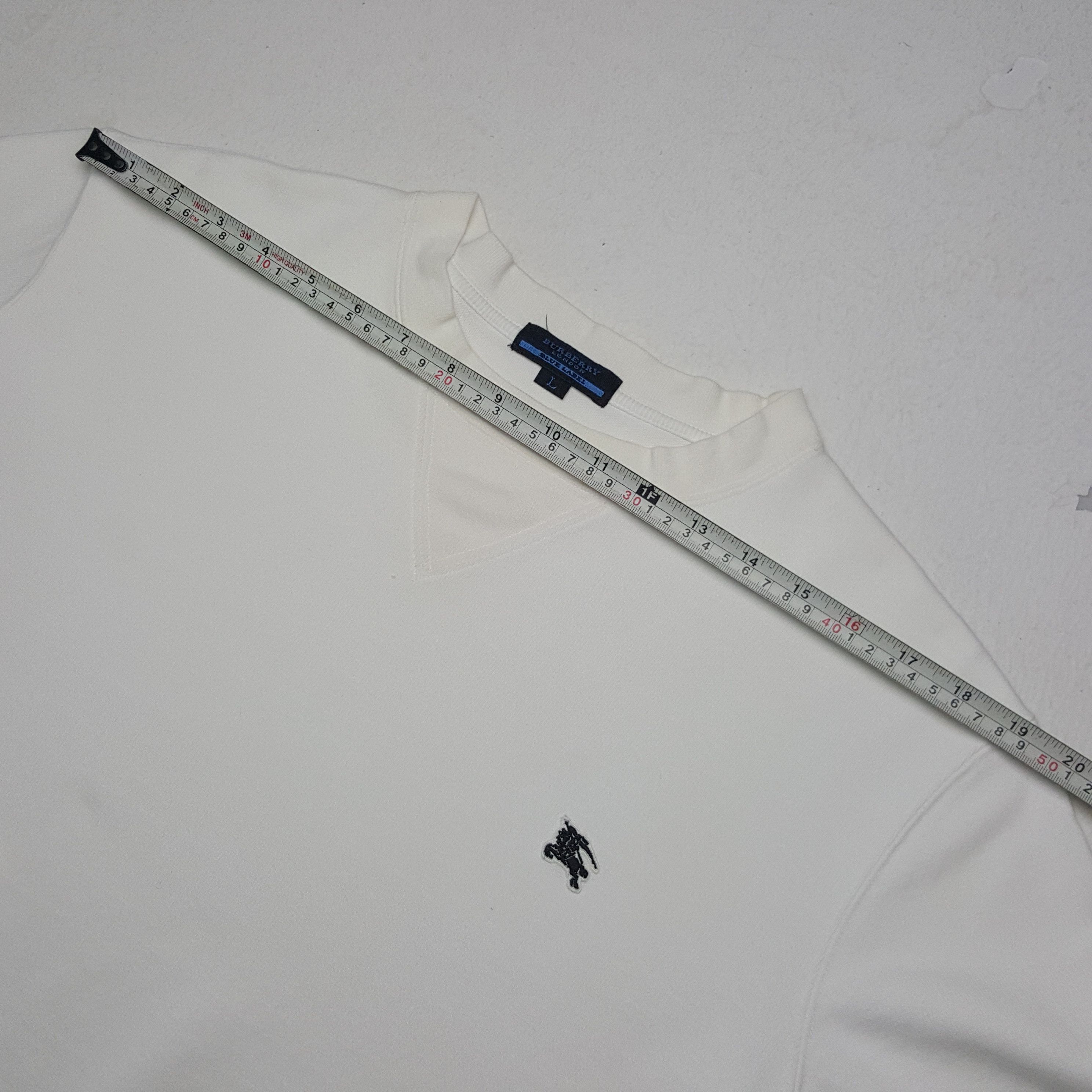Burberry × Vintage Vintage Burberry London Blue Label Custom Spell Out Tshirt Size L / US 10 / IT 46 - 6 Thumbnail