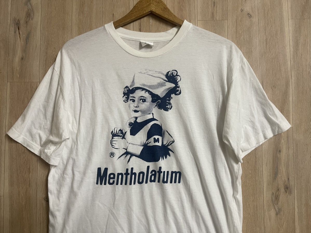 Vintage Vintage 80’s Mentholatum T shirt Meds Punk Rock M Promo Rare Size US M / EU 48-50 / 2 - 2 Thumbnail