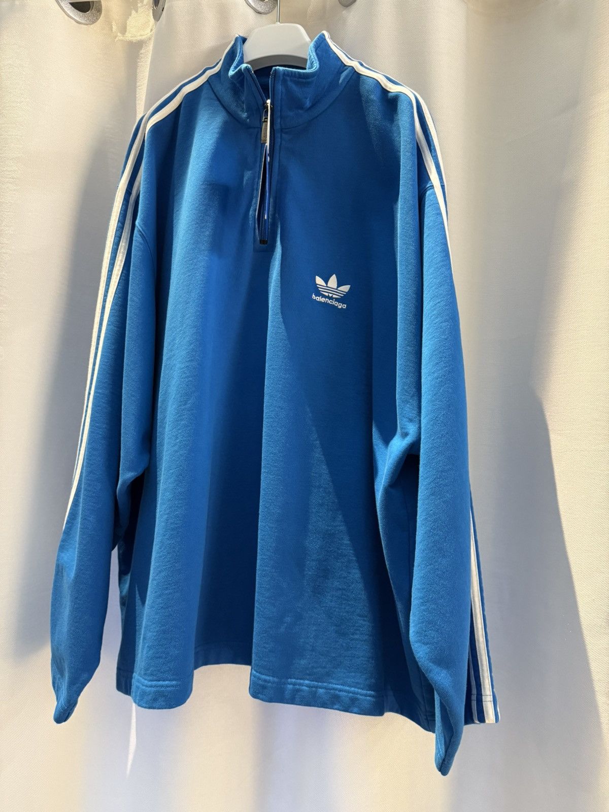 Adidas × Balenciaga Balenciaga x adidas oversized sweater Size US XL / EU 56 / 4 - 11 Thumbnail