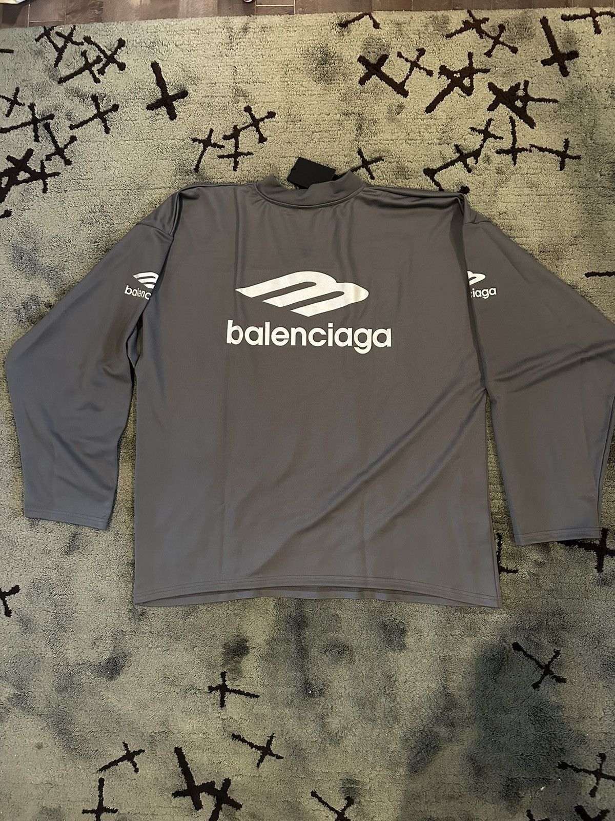 Balenciaga Balenciaga 3B Sports Icon Long-sleeve Ski Jersey 3M logo Size US L / EU 52-54 / 3 - 2 Thumbnail