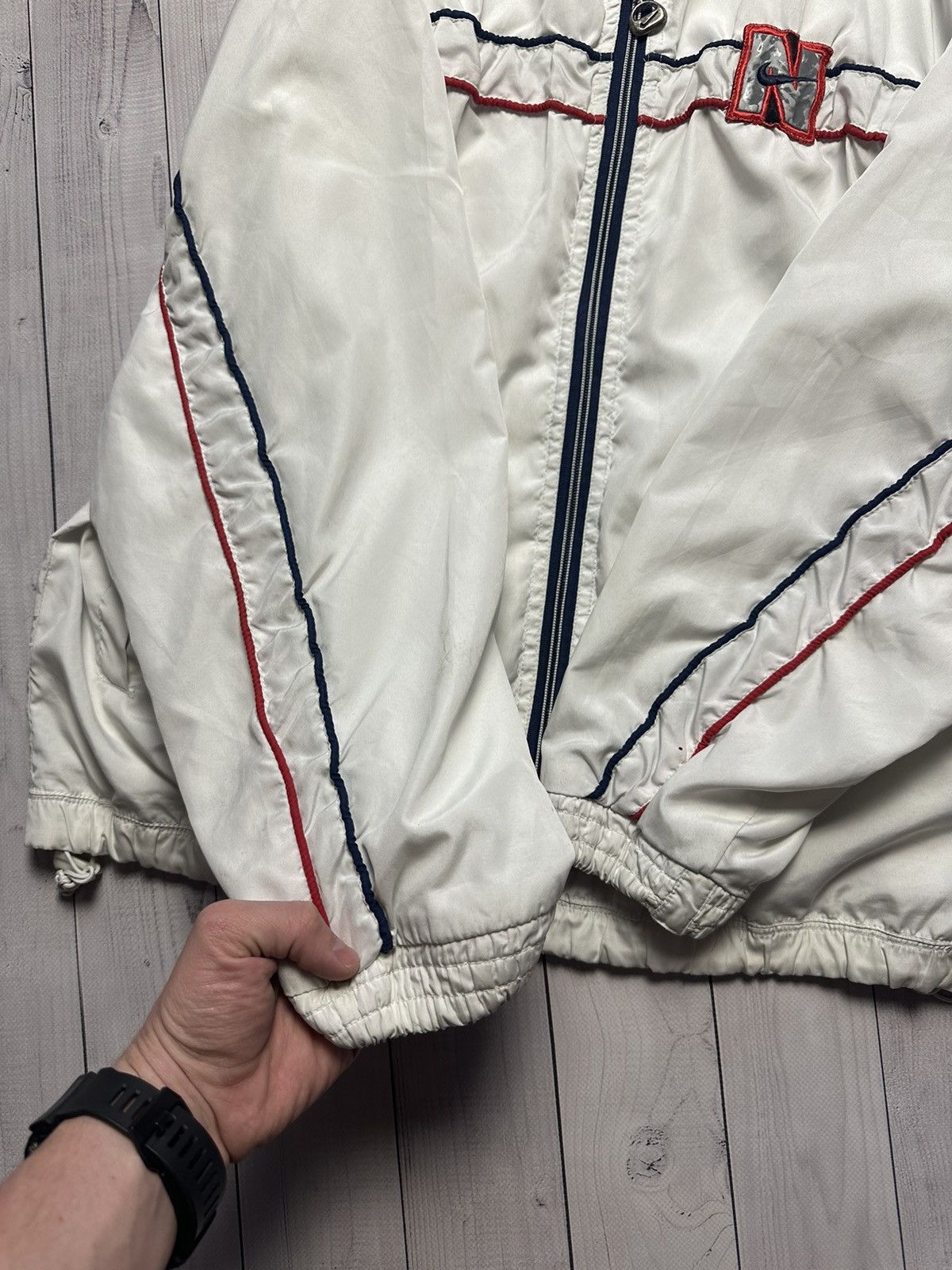 Nike × Vintage Vintage Nike track jacket logo size M rare Size US M / EU 48-50 / 2 - 7 Thumbnail