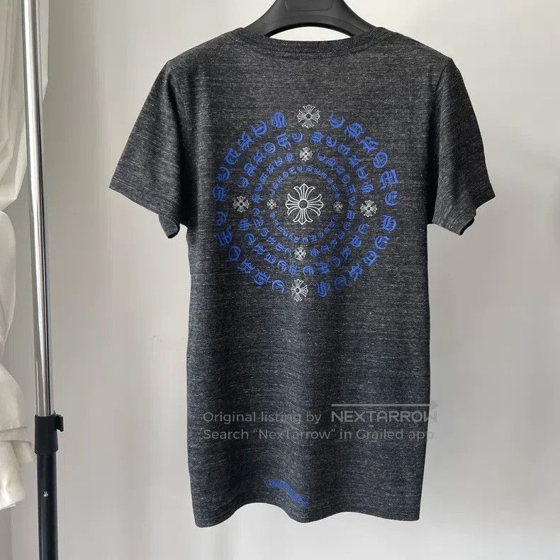 Chrome Hearts CHROME HEARTS Size M Grey hot silver cross blue Sanskrit V- Size US M / EU 48-50 / 2 - 2 Thumbnail
