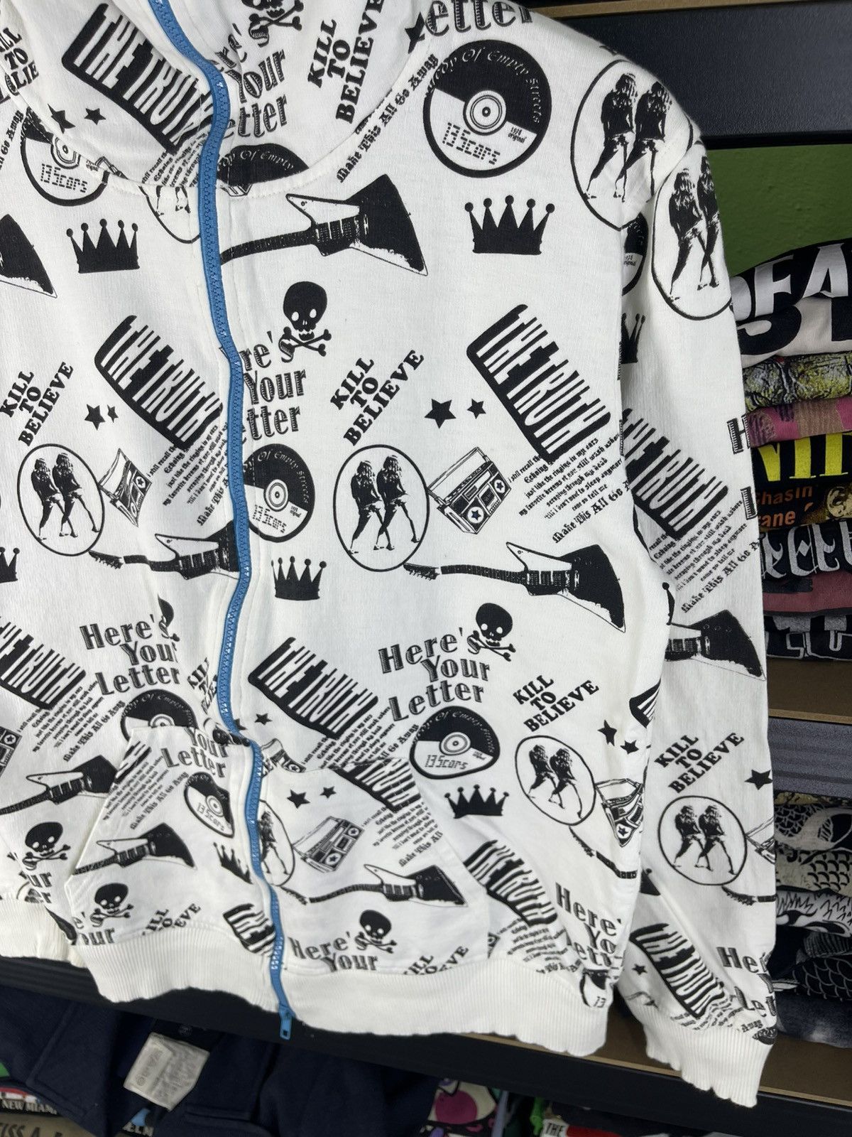 Hysteric Glamour Vintage inn O Style Skull Design Hoodie Size US L / EU 52-54 / 3 - 2 Thumbnail