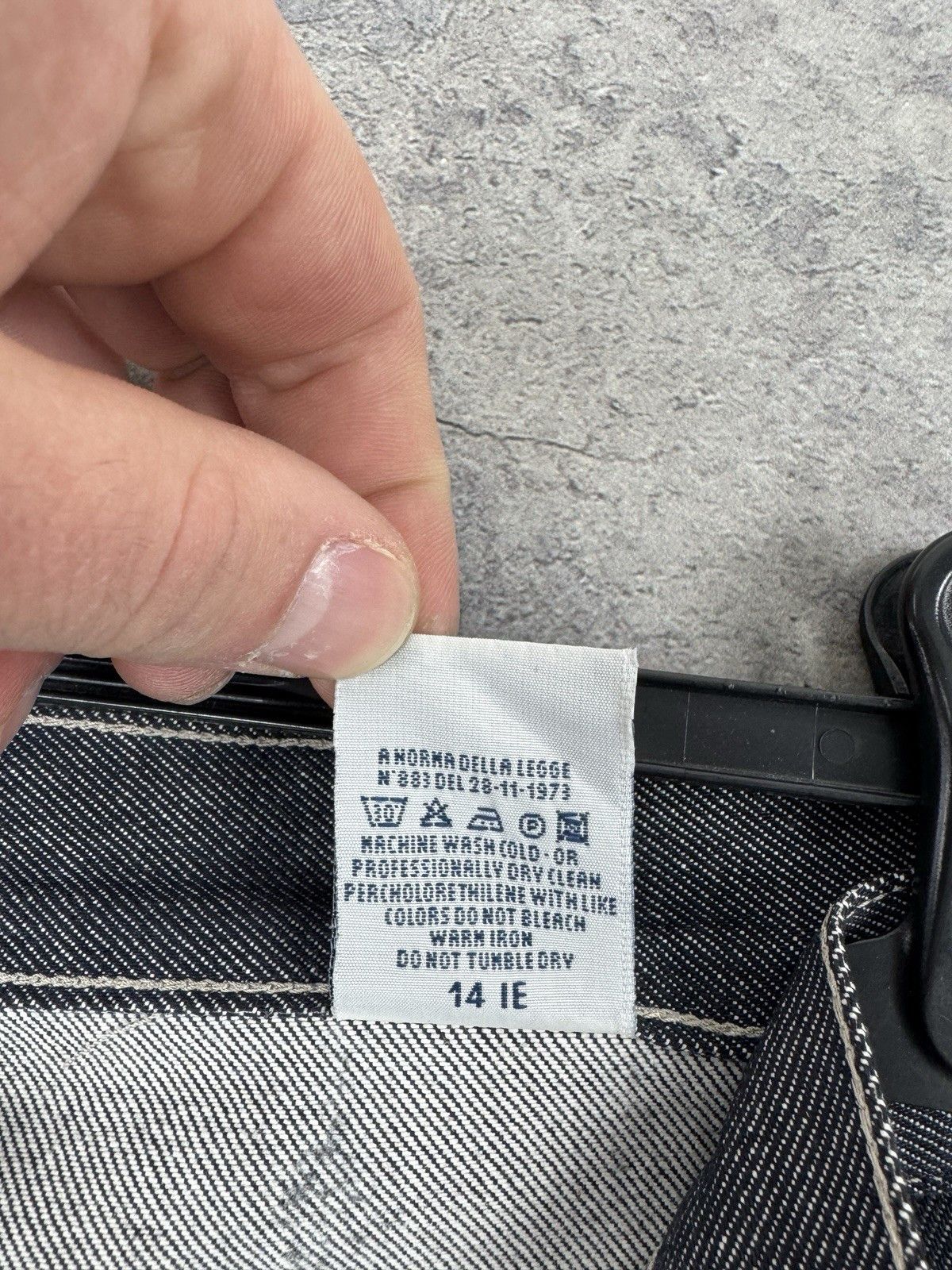 Dolce & Gabbana 1990s Dolce & Gabbana J&ANS Vintage Denim Jeans Made Italy Size US 33 - 9 Thumbnail