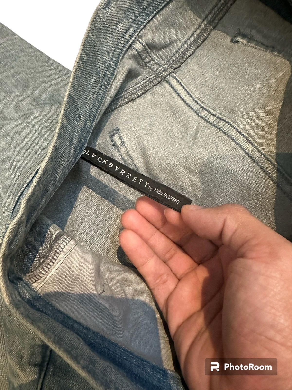 Black Barrett × Designer × Neil Barrett neil barrett jeans made in japan Size US 33 - 7 Thumbnail