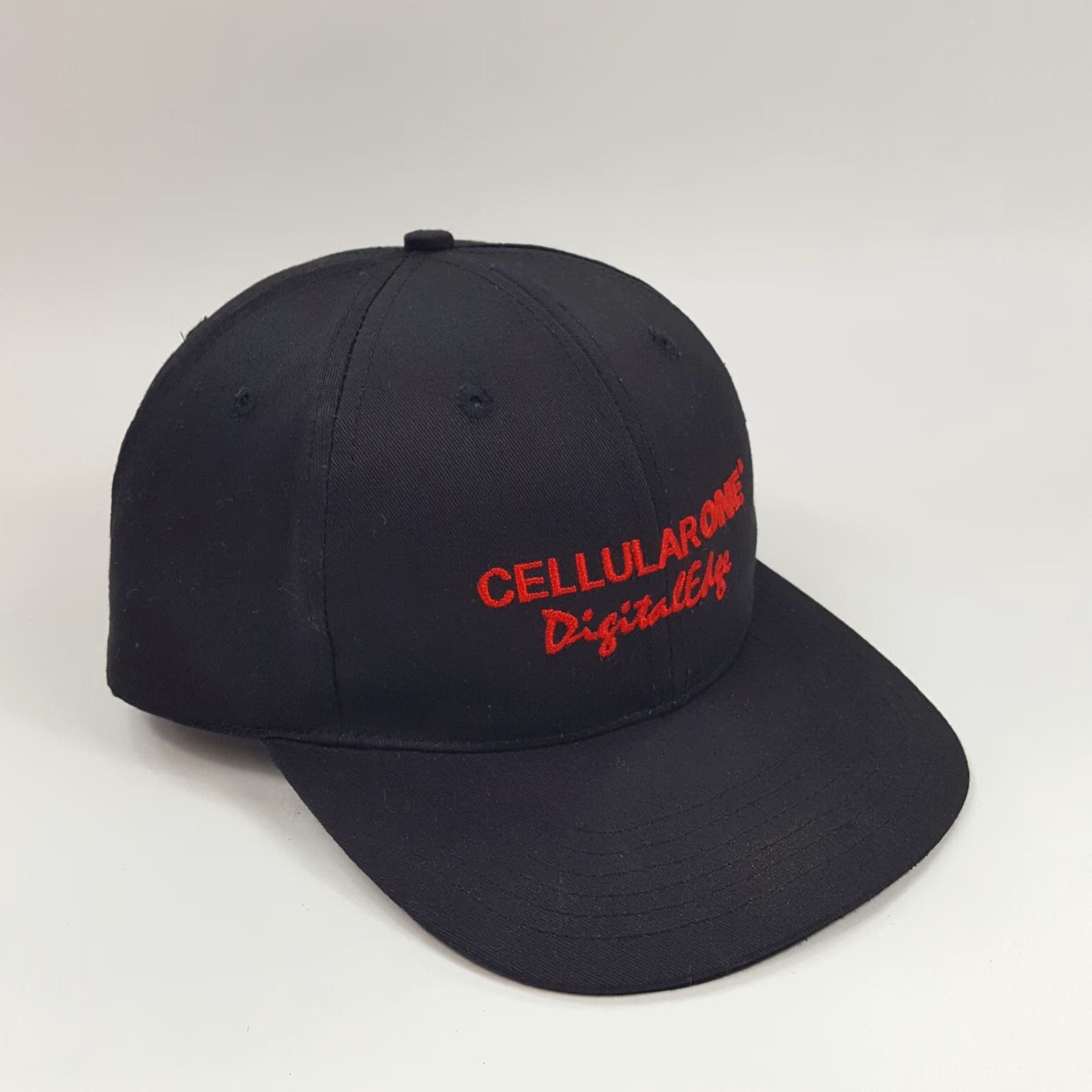 Etro VINTAGE Nokia Baseball Cap Hat Adjustable Black 90s Retro Cell Phone Embroidered Mens Hat Size ONE SIZE - 2 Thumbnail