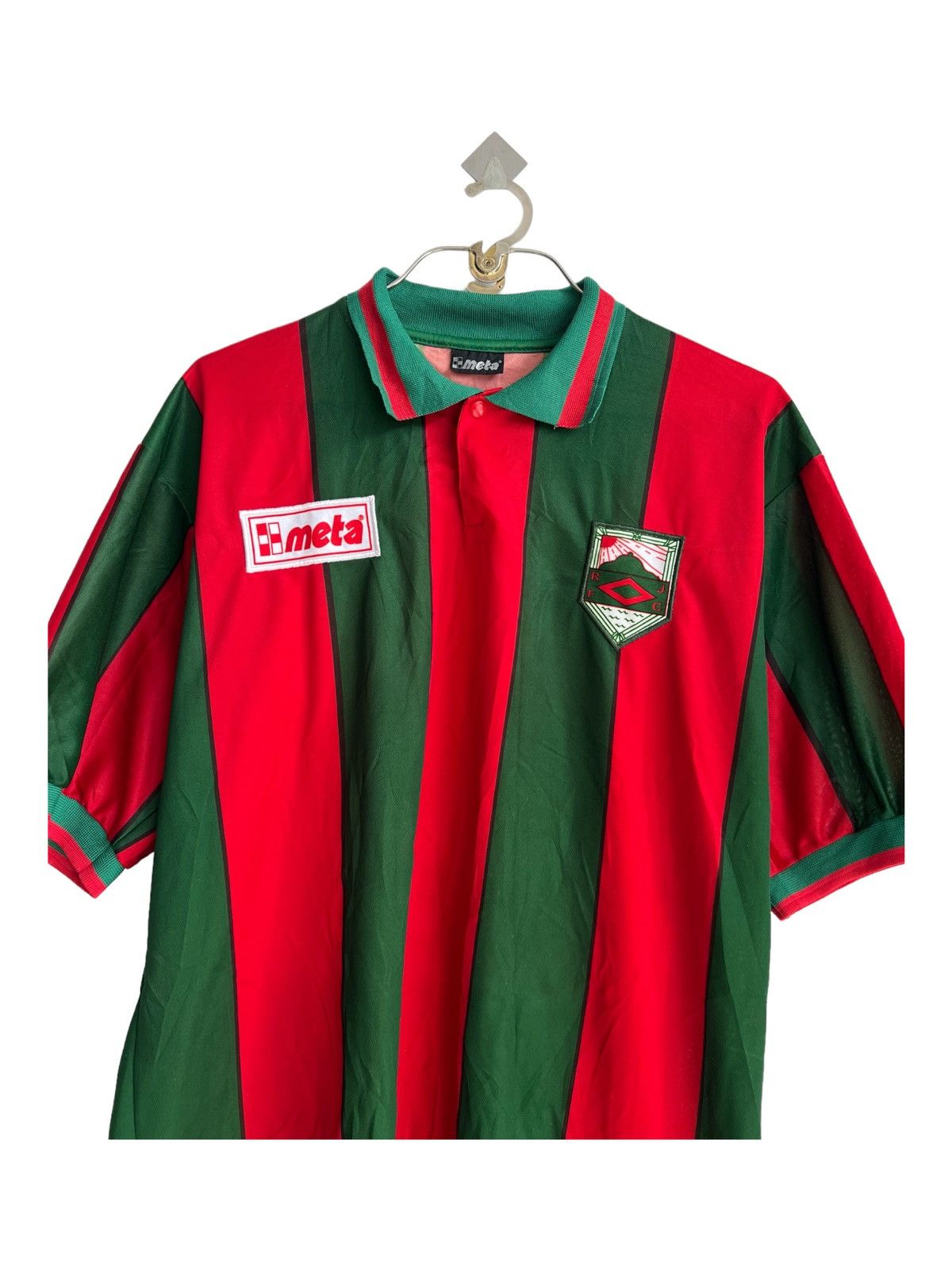 Vintage RARE Vintage 2000 Rampala Junior FC 🇺🇾 Meta #10 Home Jersey Size US L / EU 52-54 / 3 - 5 Thumbnail