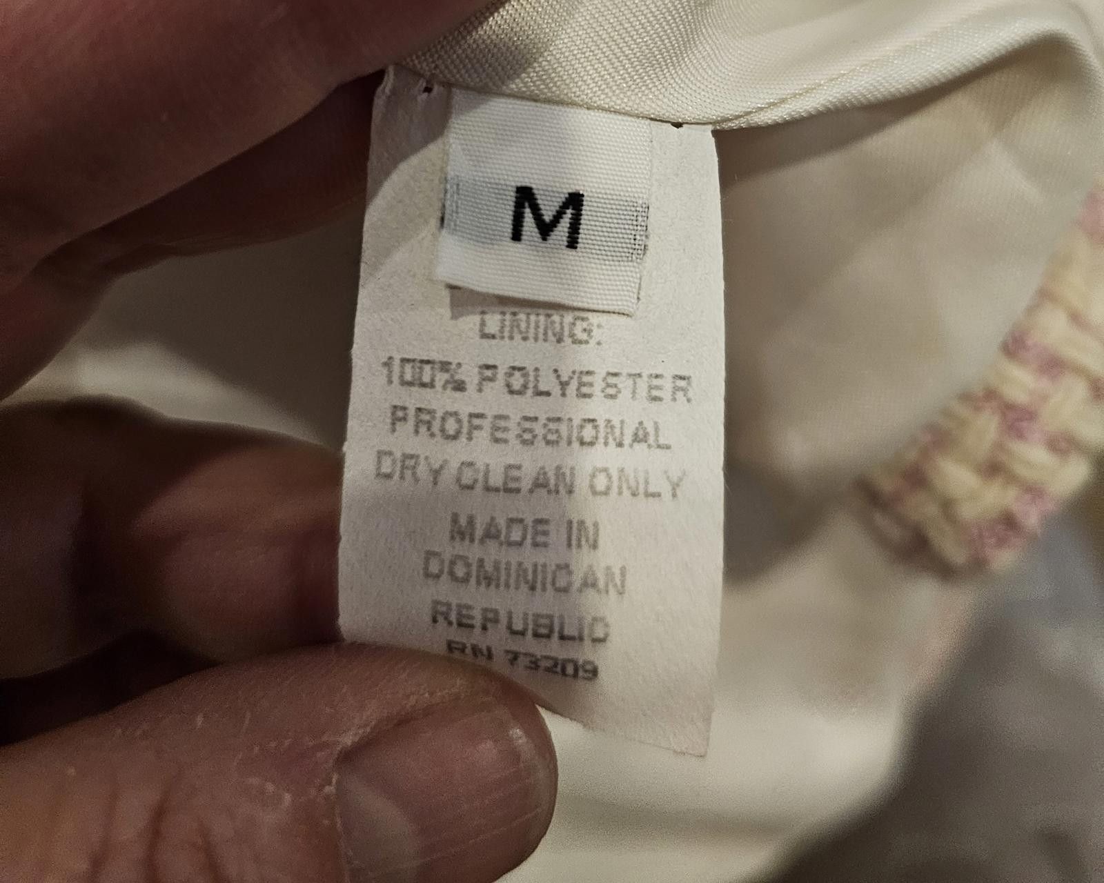 Other Marvin Pink and Cream Tweed Blazer Jacket Size M / US 6-8 / IT 42-44 - 8 Thumbnail