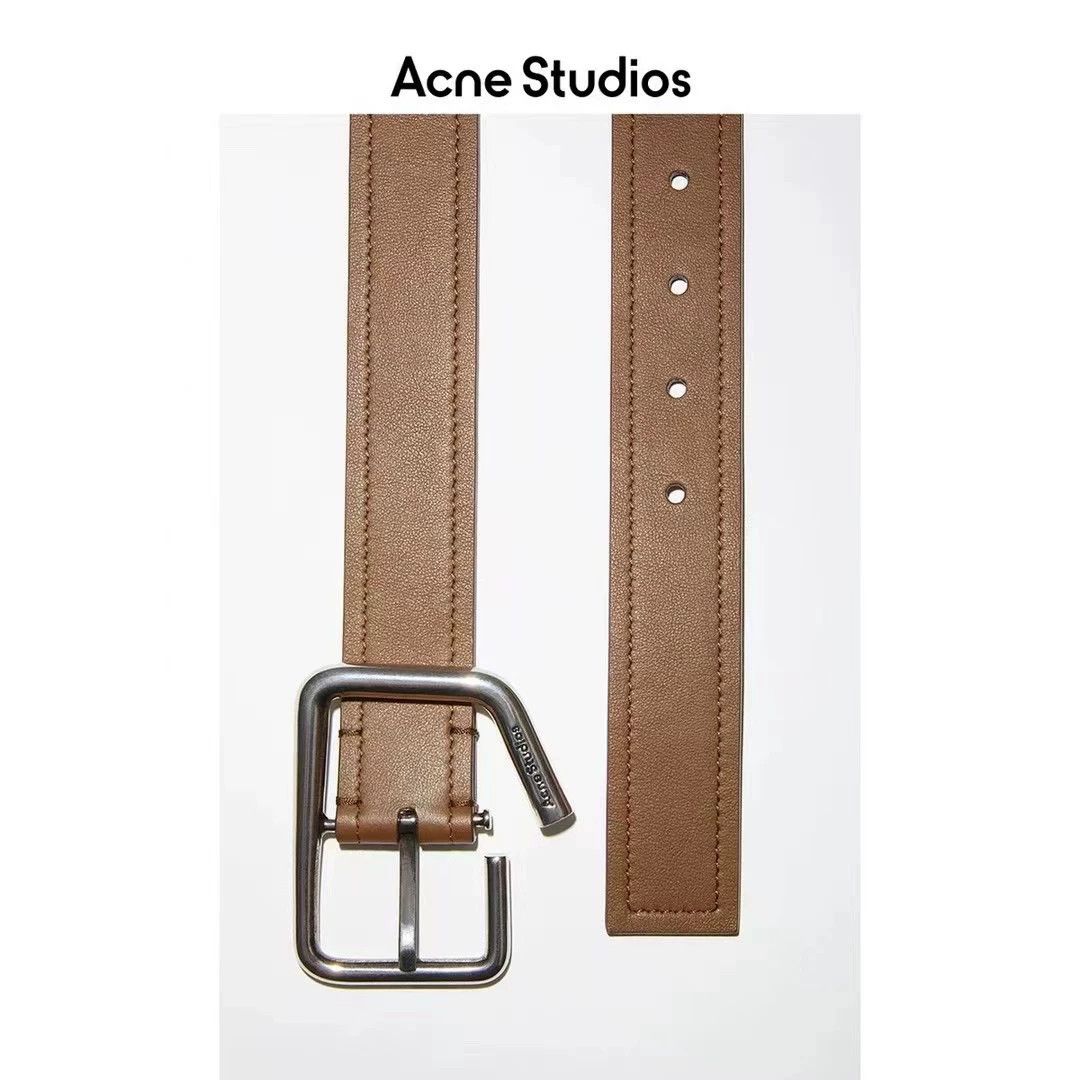 Acne Studios Acne Studios 22ss Belt New Black/Brown Size ONE SIZE - 4 Thumbnail