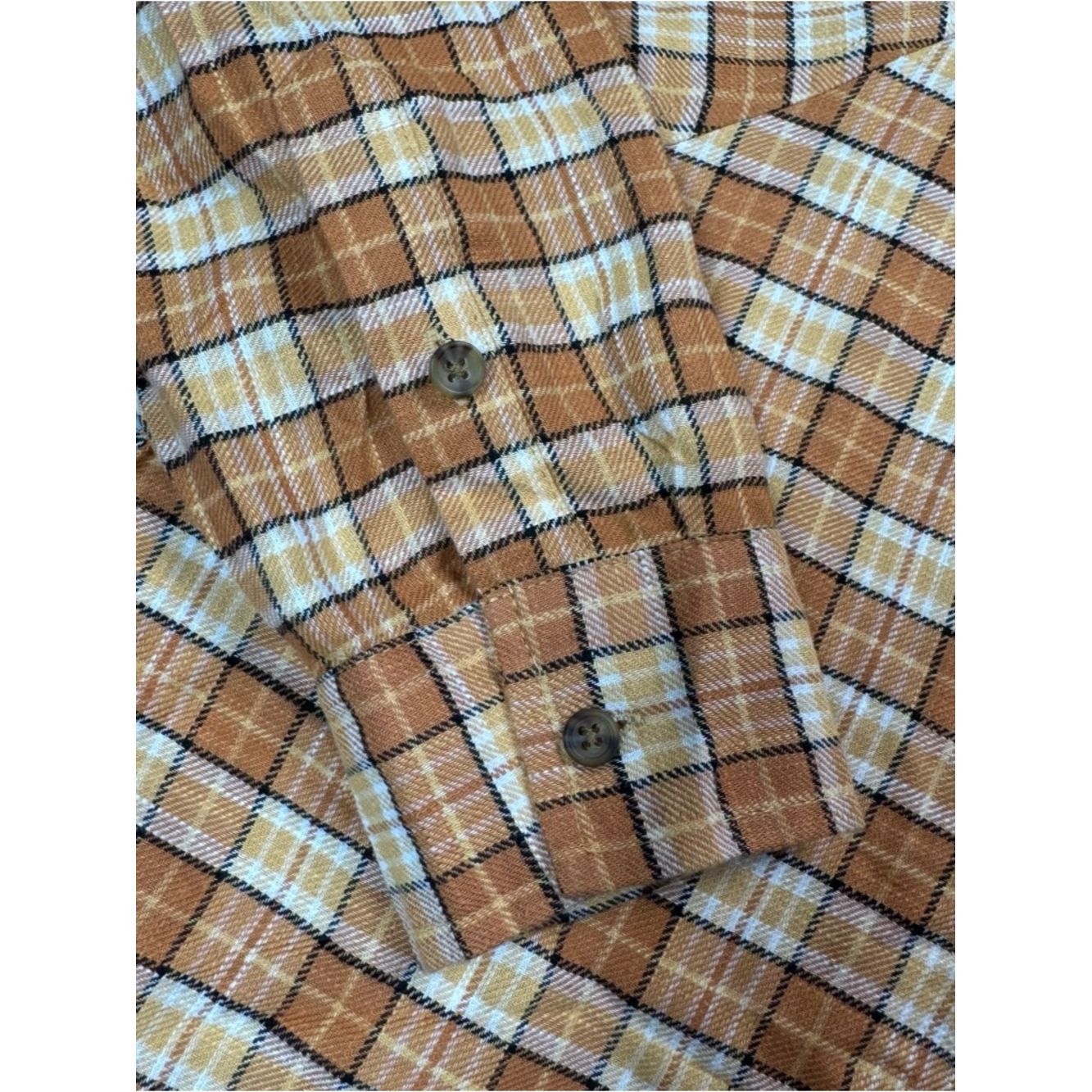 Billabong NWT New Billabong Best Time Cotton Long Sleeve Plaid Shirt Size L / US 10 / IT 46 - 7 Thumbnail