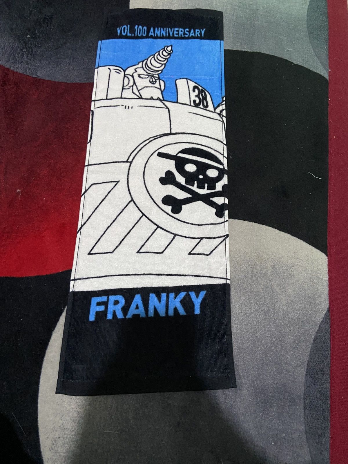 Anime One Piece FrankyHandkerchief / Bandana / Neckerchief Size ONE SIZE - 1 Thumbnail