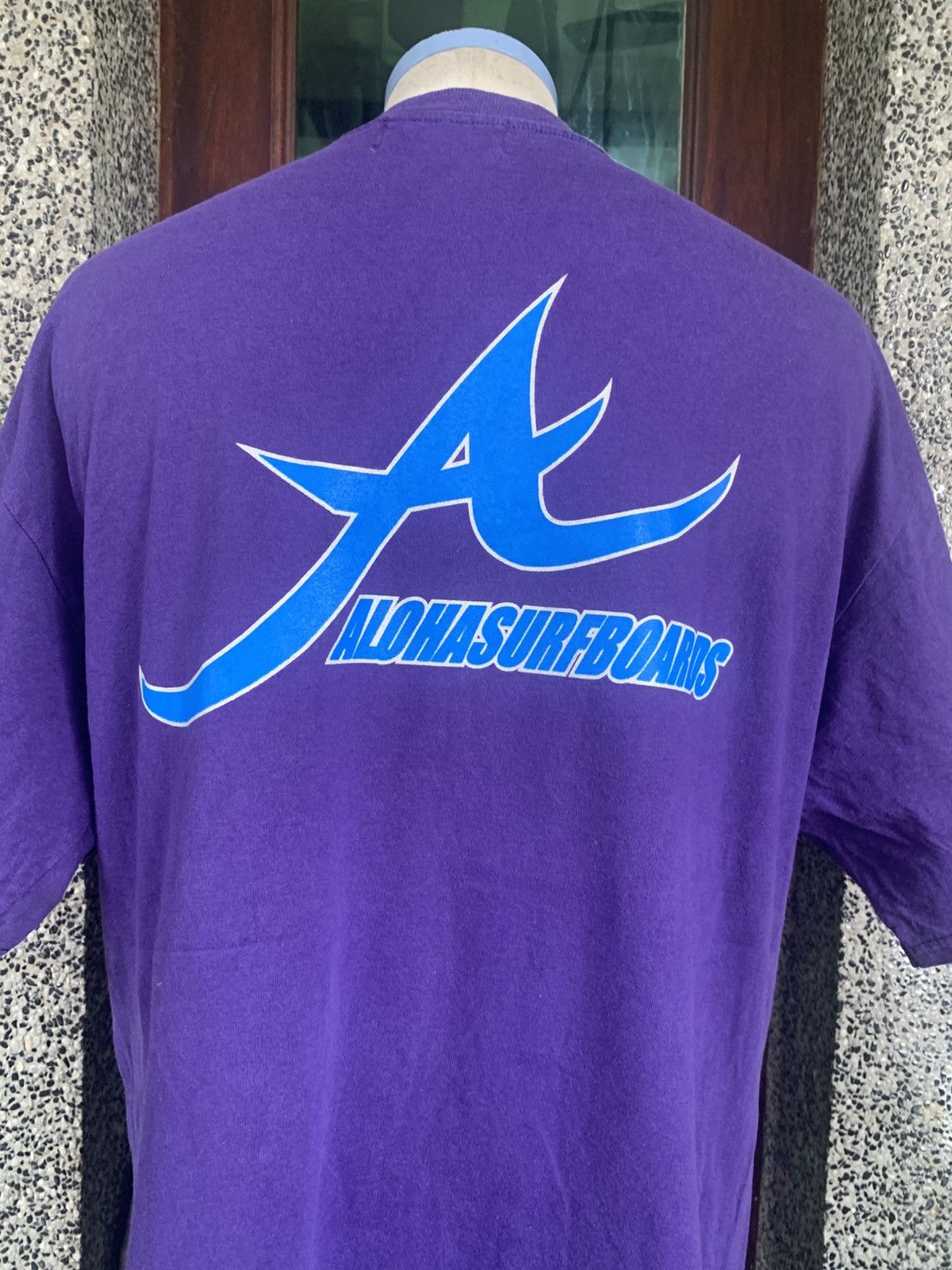 Vintage Vintage 90s Aloha Surfboards T shirt Size US L / EU 52-54 / 3 - 2 Thumbnail