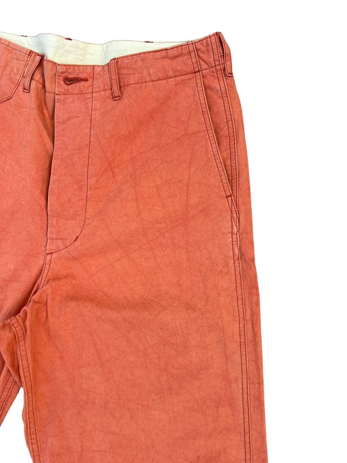 Buzz Rickson's Aozora Blue Heaven Japan Wide Loose Chinos Trouser Pant Size US 34 / EU 50 - 9 Thumbnail