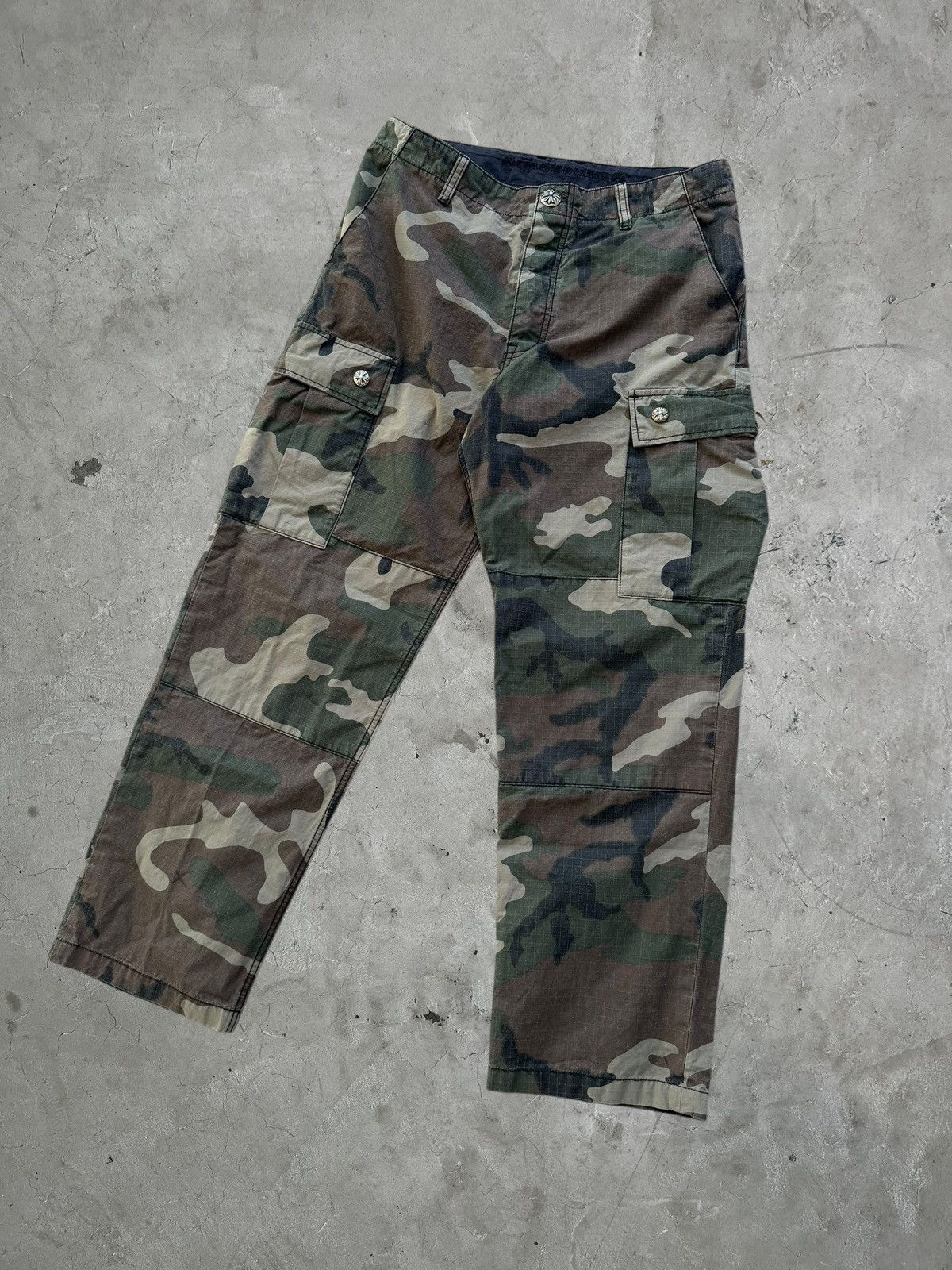 Chrome Hearts Chrome Hearts Camo Cargo Pants Size US 32 / EU 48 - 3 Thumbnail