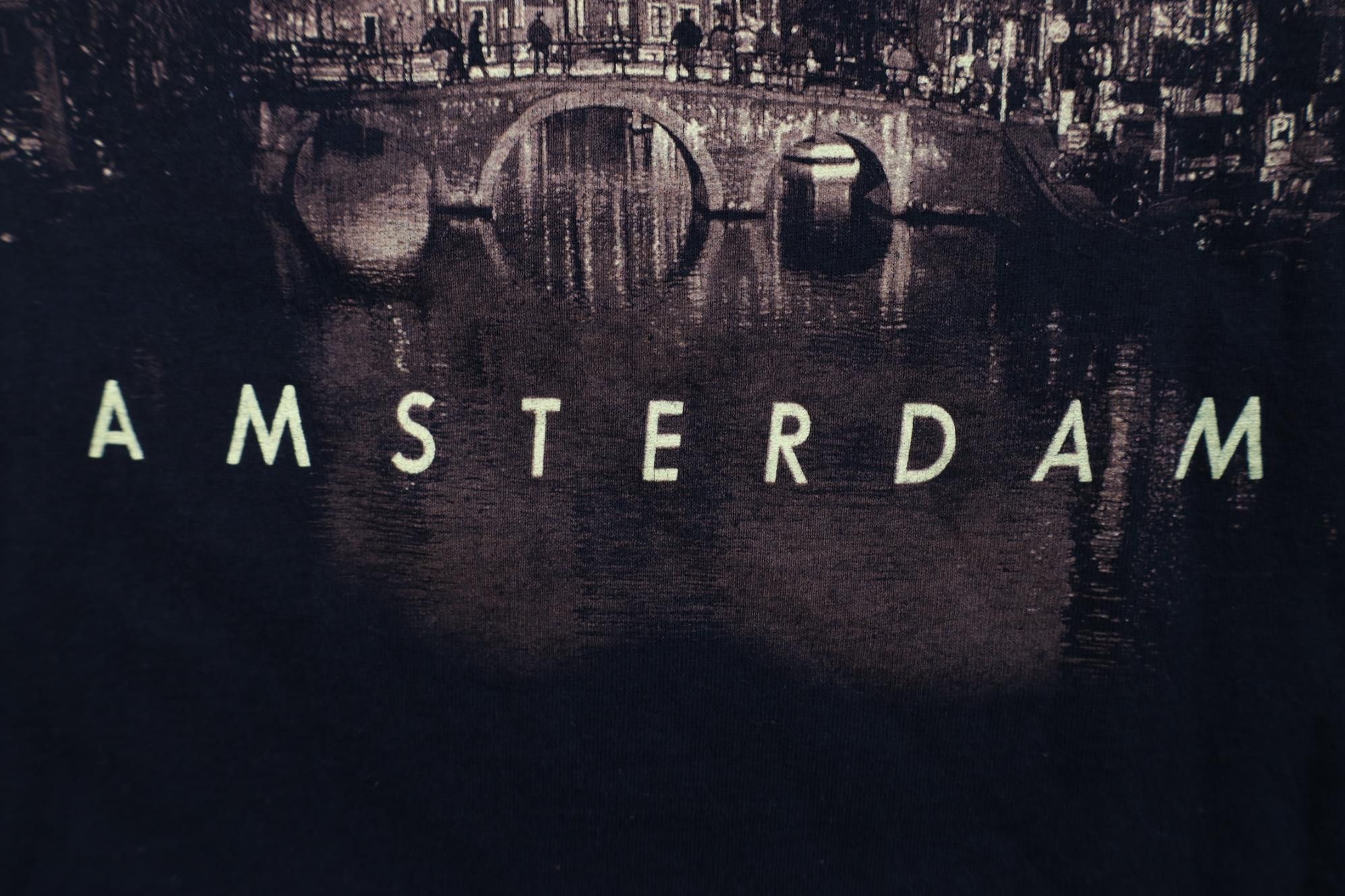 Vintage Vintage Y2K Streetwear Holland Amsterdam City T-Shirt Black Size US M / EU 48-50 / 2 - 5 Thumbnail