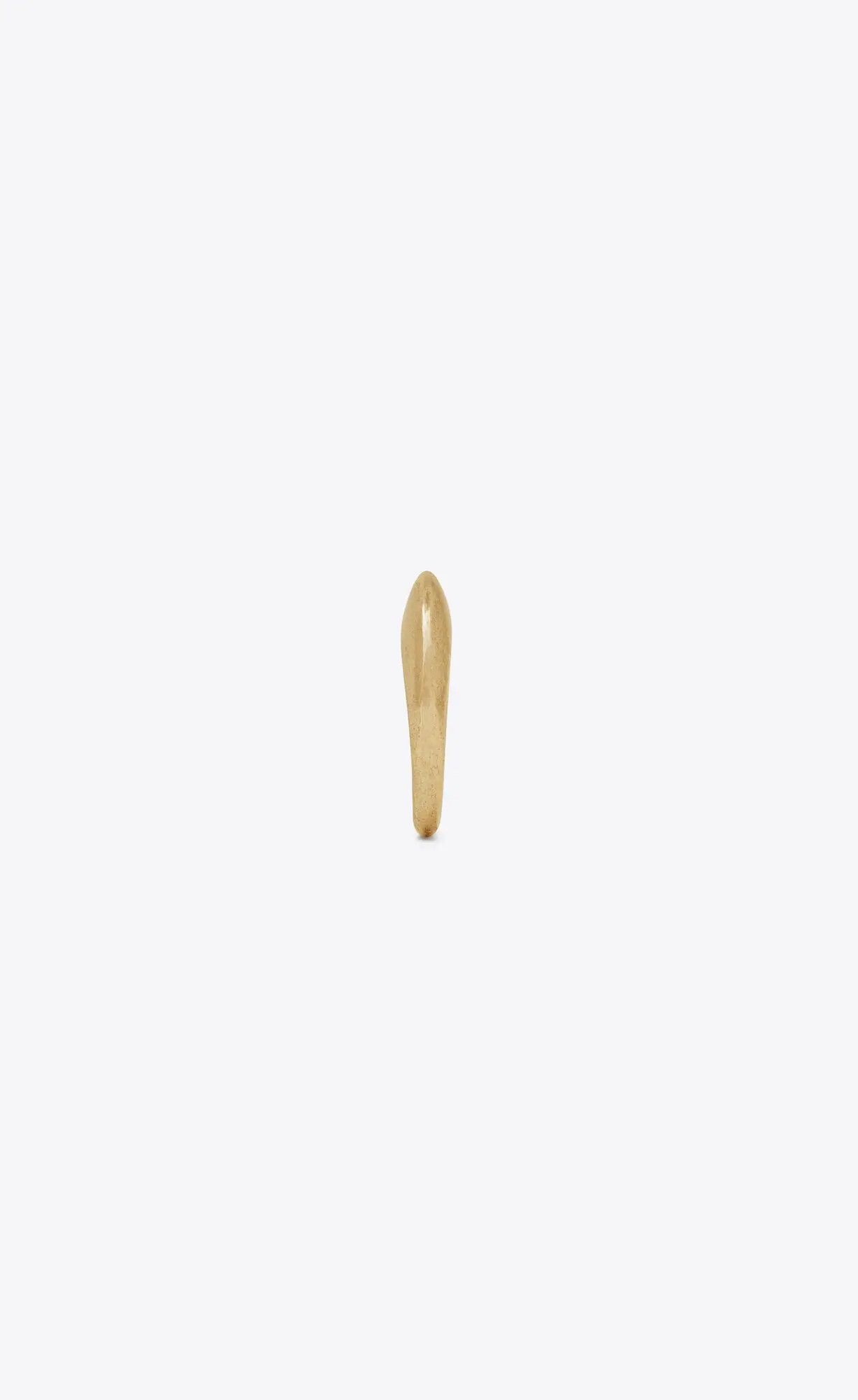 Saint Laurent Paris o1s1wg110325 Size: 06 / 715954 Medium Bumpy Ring in Metal Size ONE SIZE - 3 Thumbnail
