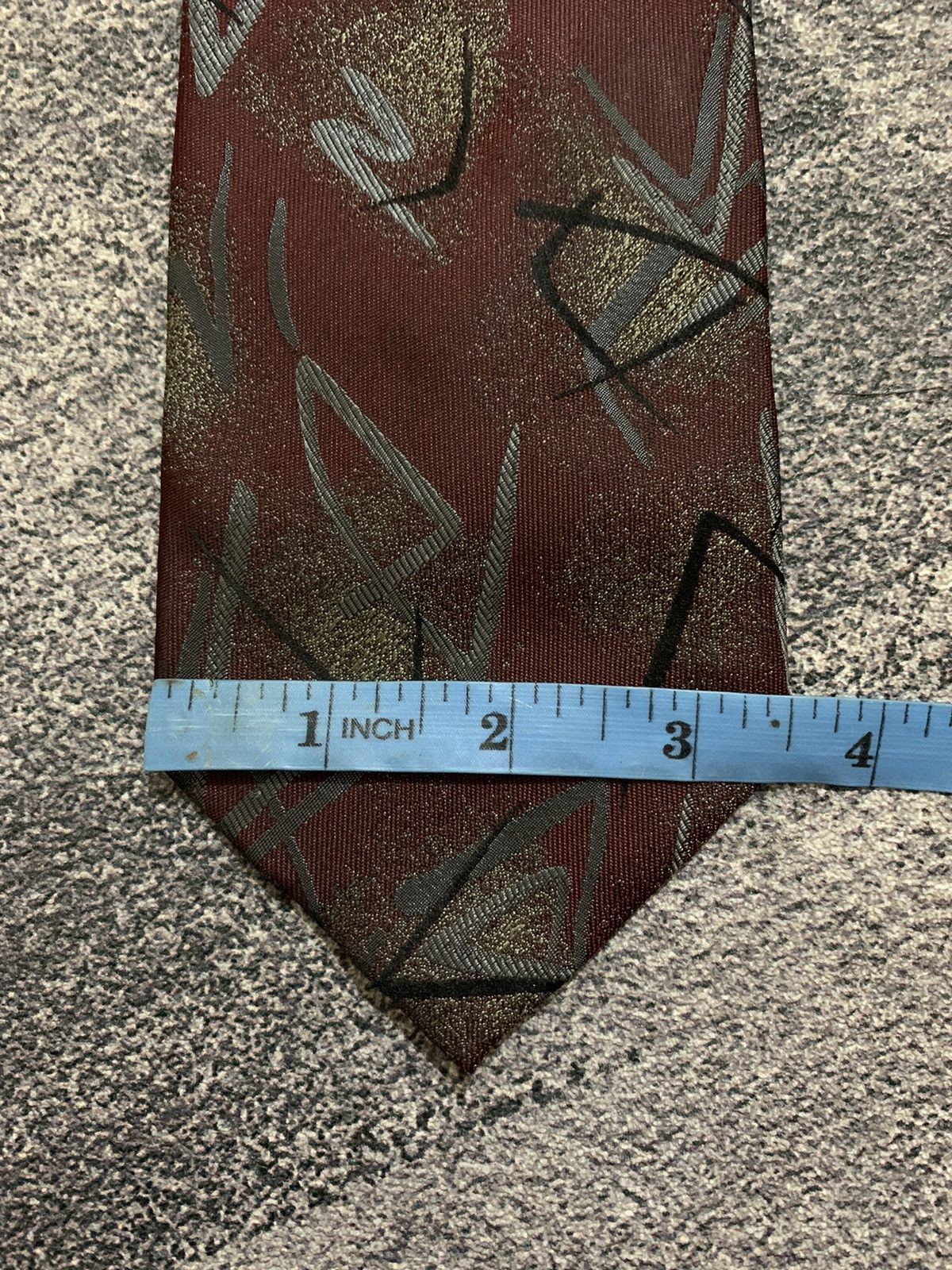 Issey Miyake IM Miyake Design Pattern Tie Size ONE SIZE - 3 Thumbnail