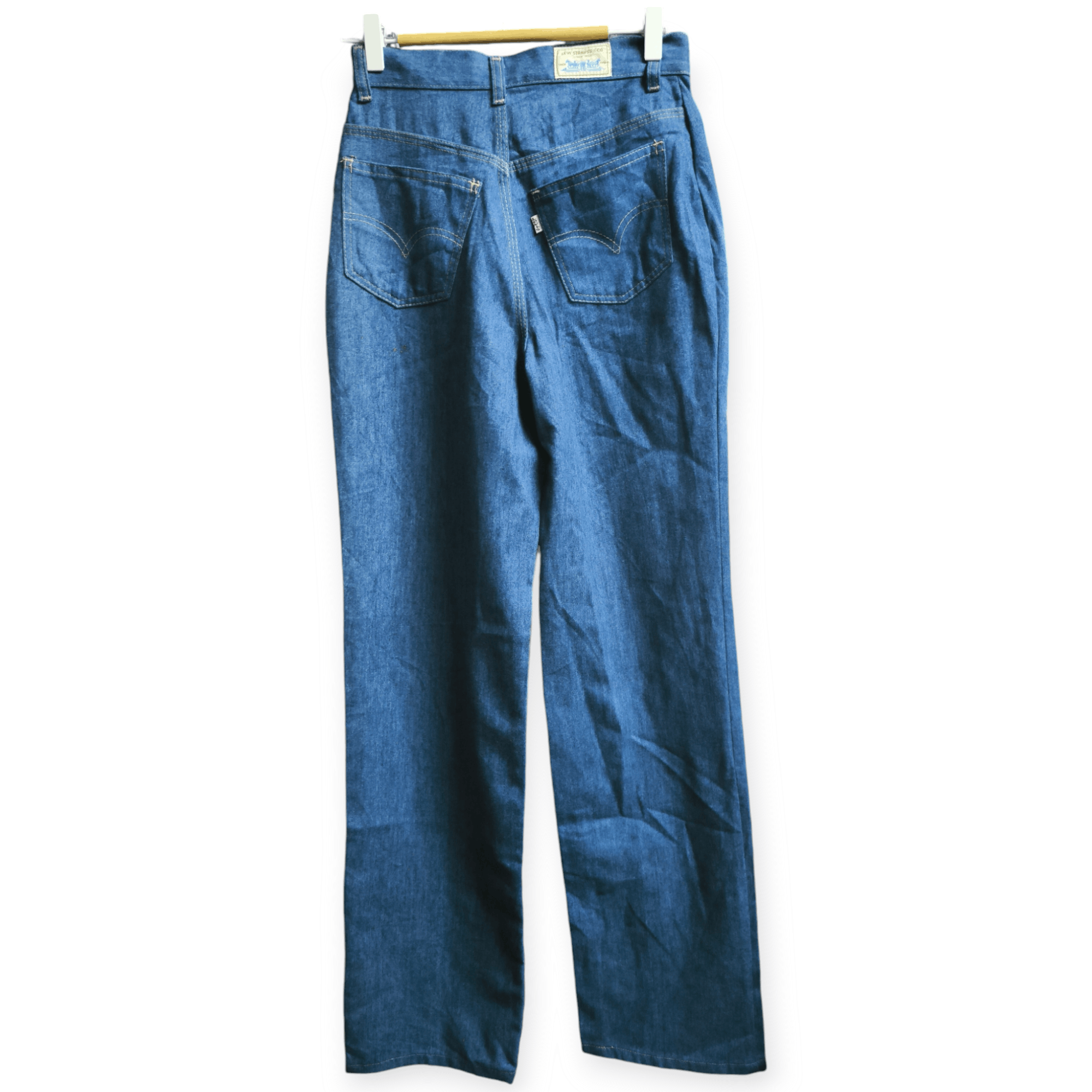 Levi's 70s Gals Bell Bottom Wide Leg Size 27" / US 4 / IT 40 - 4 Thumbnail