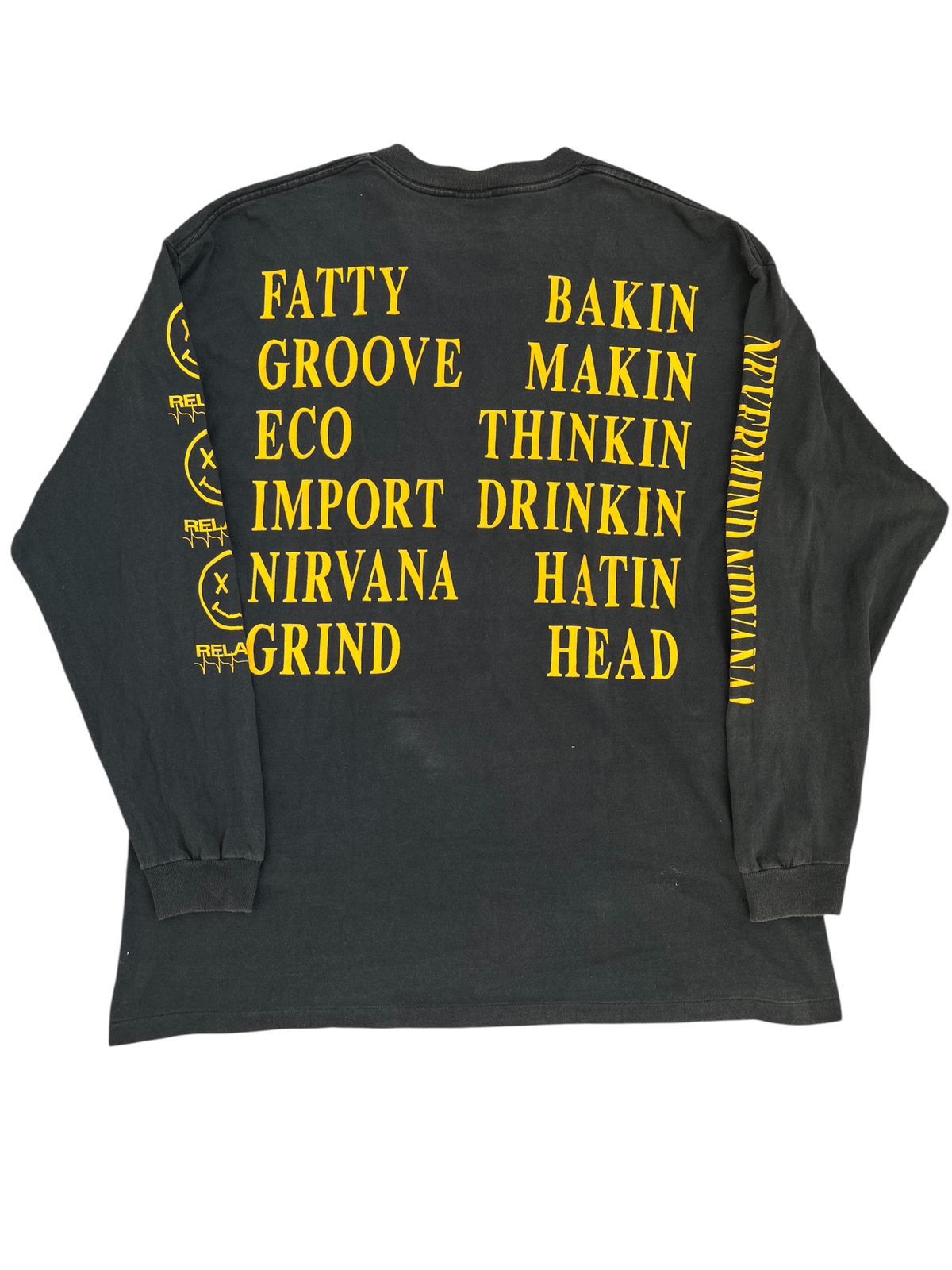 Vintage Vintage Exit 13 - Nevermind Nirvana! Size US XL / EU 56 / 4 - 4 Thumbnail