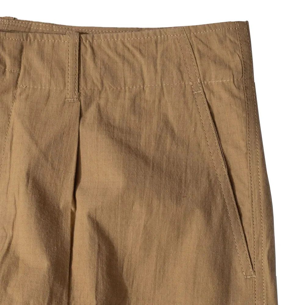 Adish o1mle1224 Qrunful Cotton Ripstop Trouser in Brown Size US 34 / EU 50 - 3 Thumbnail