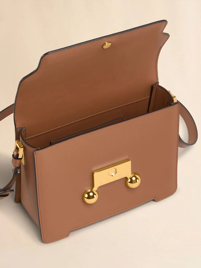 Marni o1w1db11125 Size :OS /Trunkaroo Medium Shoulder Bag in Brown Size ONE SIZE - 4 Thumbnail