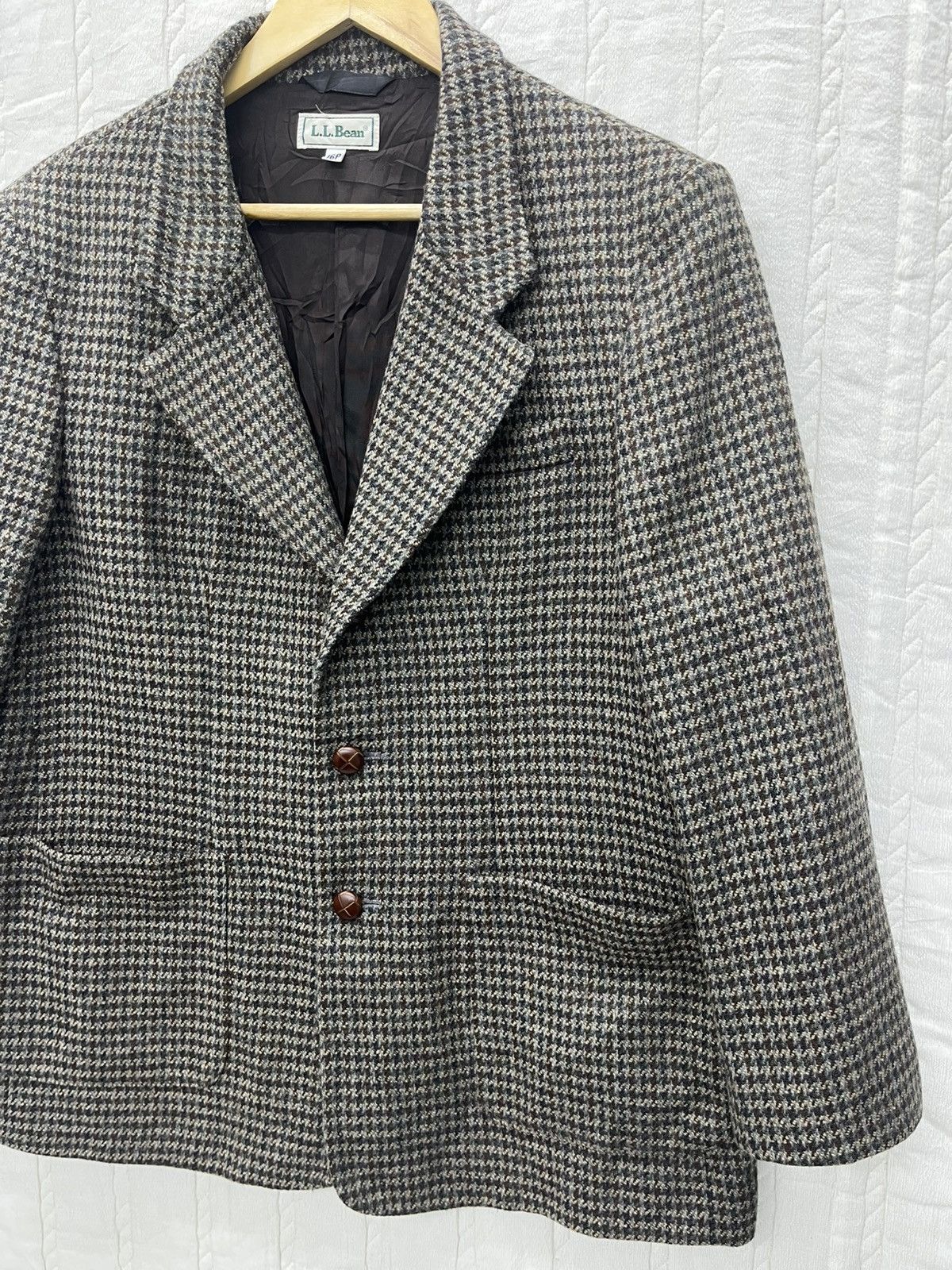 Japanese Brand × L.L. Bean × Vintage VTG L.L.BEAN BLAZER WOOL Size US XL / EU 56 / 4 - 3 Thumbnail