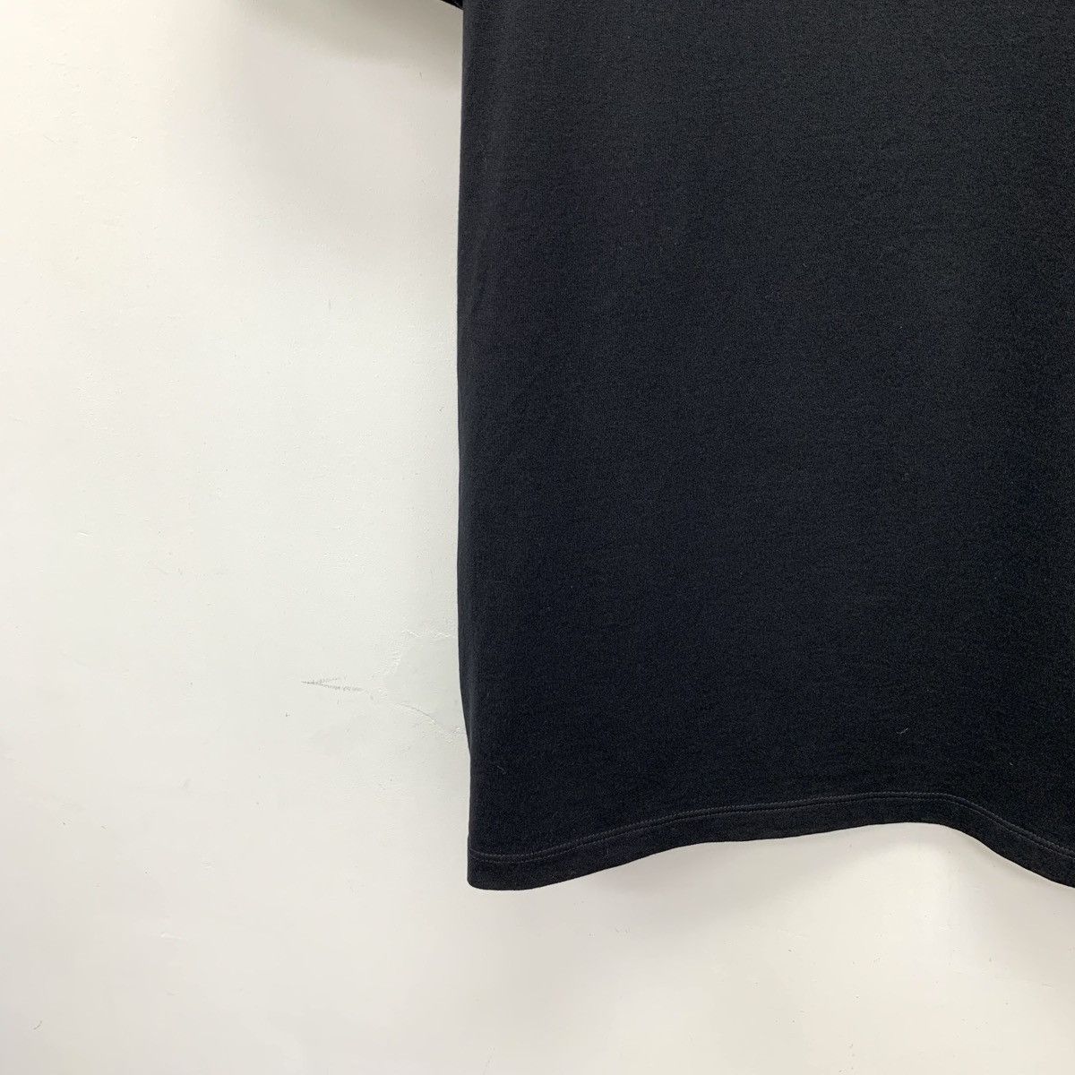 Celine Celine Black Triomphe Embroidered Short Sleeve T-shirt K26WX Size US S / EU 44-46 / 1 - 4 Thumbnail