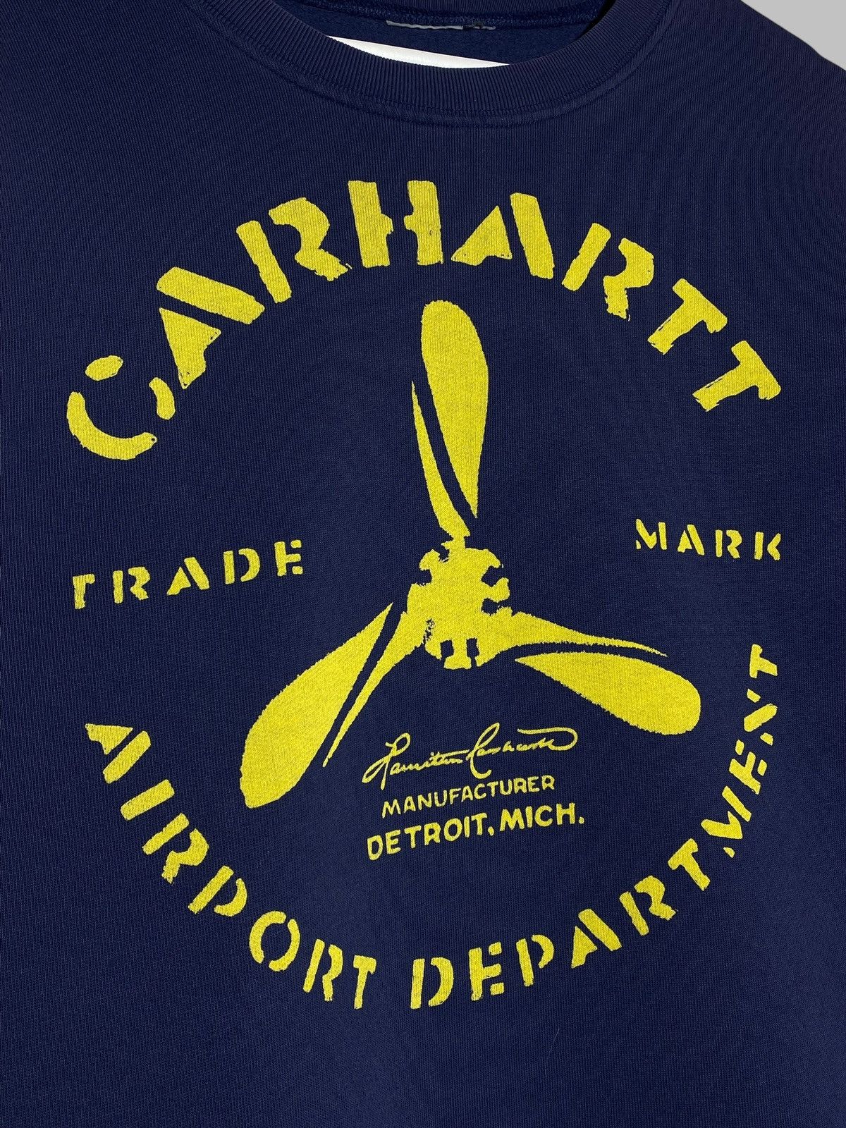 Carhartt Vintage carhartt propeller sweatshirt big logo y2k Size US XL / EU 56 / 4 - 8 Thumbnail