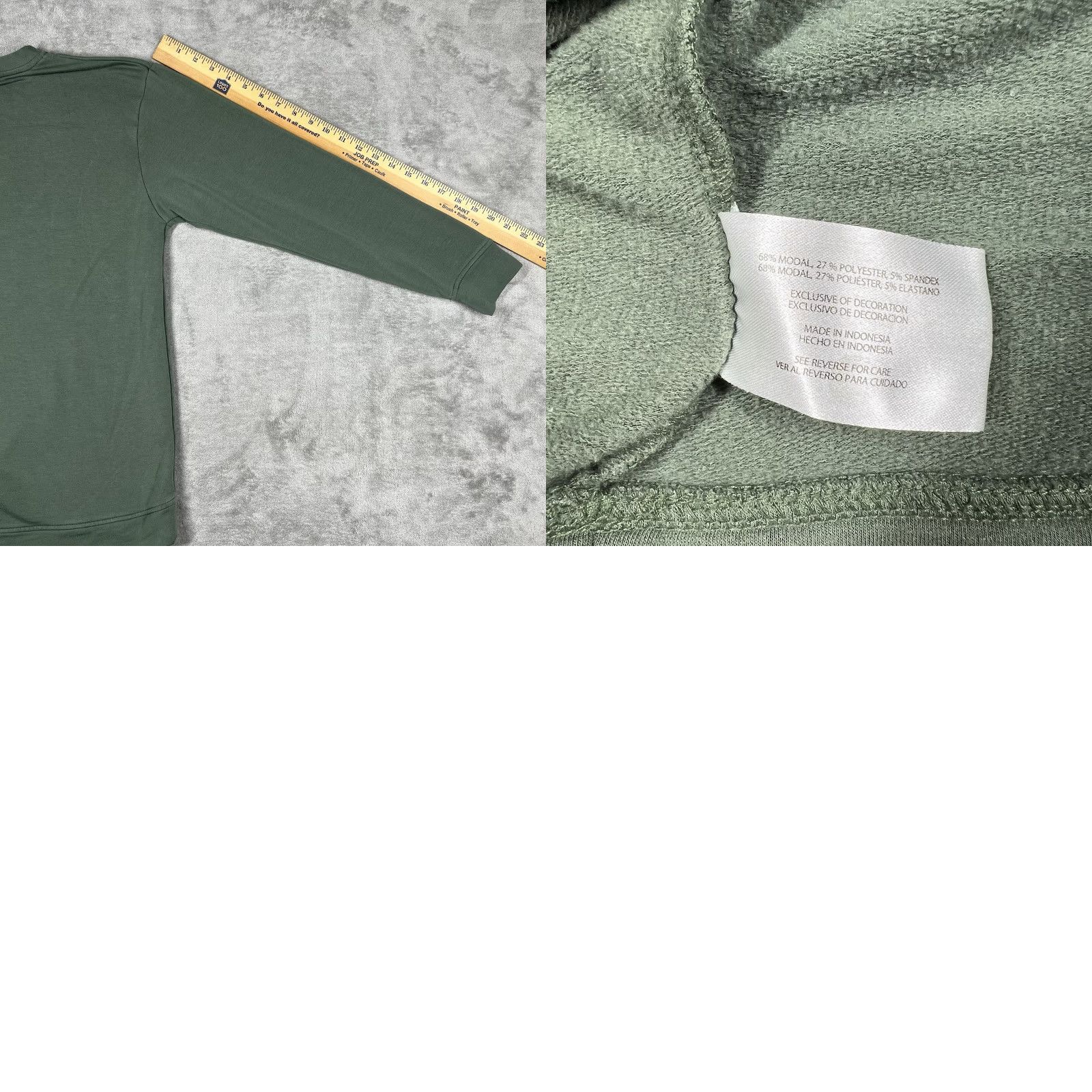 Orvis Orvis Classic Collection Men’s Small Olive Green Crewneck Pullover Long Sleeve Shirt Size US S / EU 44-46 / 1 - 9 Thumbnail
