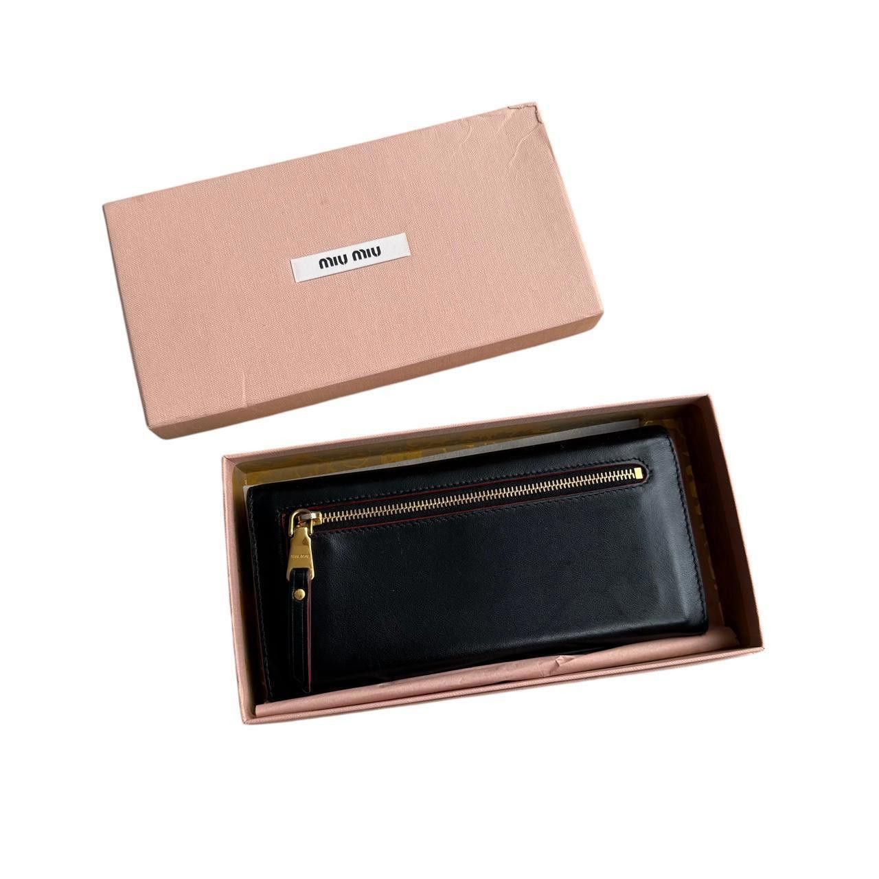 Miu Miu Miu Miu Women's Black Wallet-purs Size ONE SIZE - 5 Thumbnail