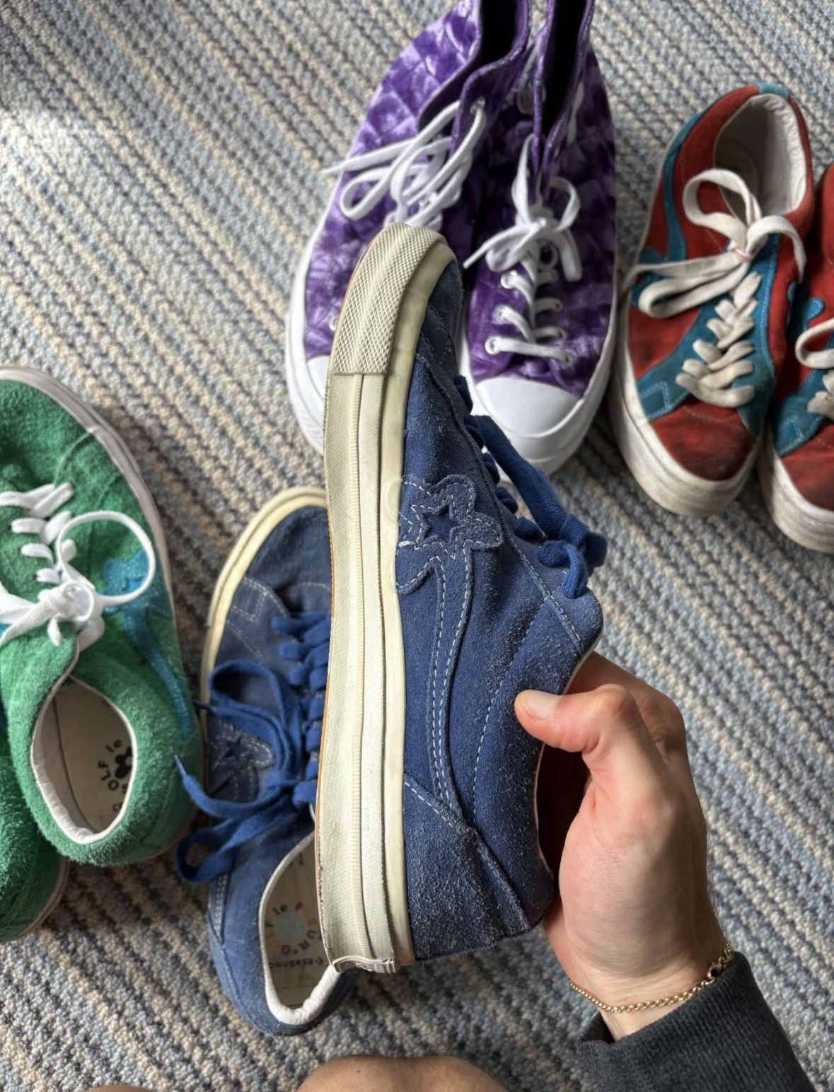 Converse × Golf le Fleur Golf Le Fleur shoe lot! Size US 10.5 / EU 43-44 - 6 Thumbnail