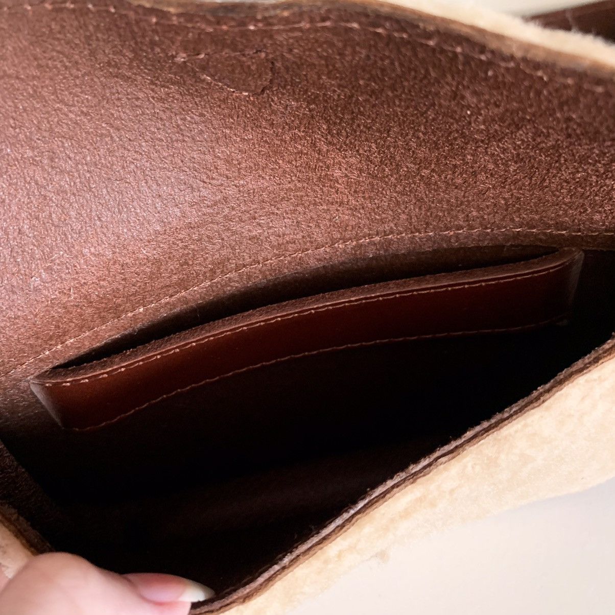 Banana Republic Shearling belt bag Size ONE SIZE - 13 Thumbnail