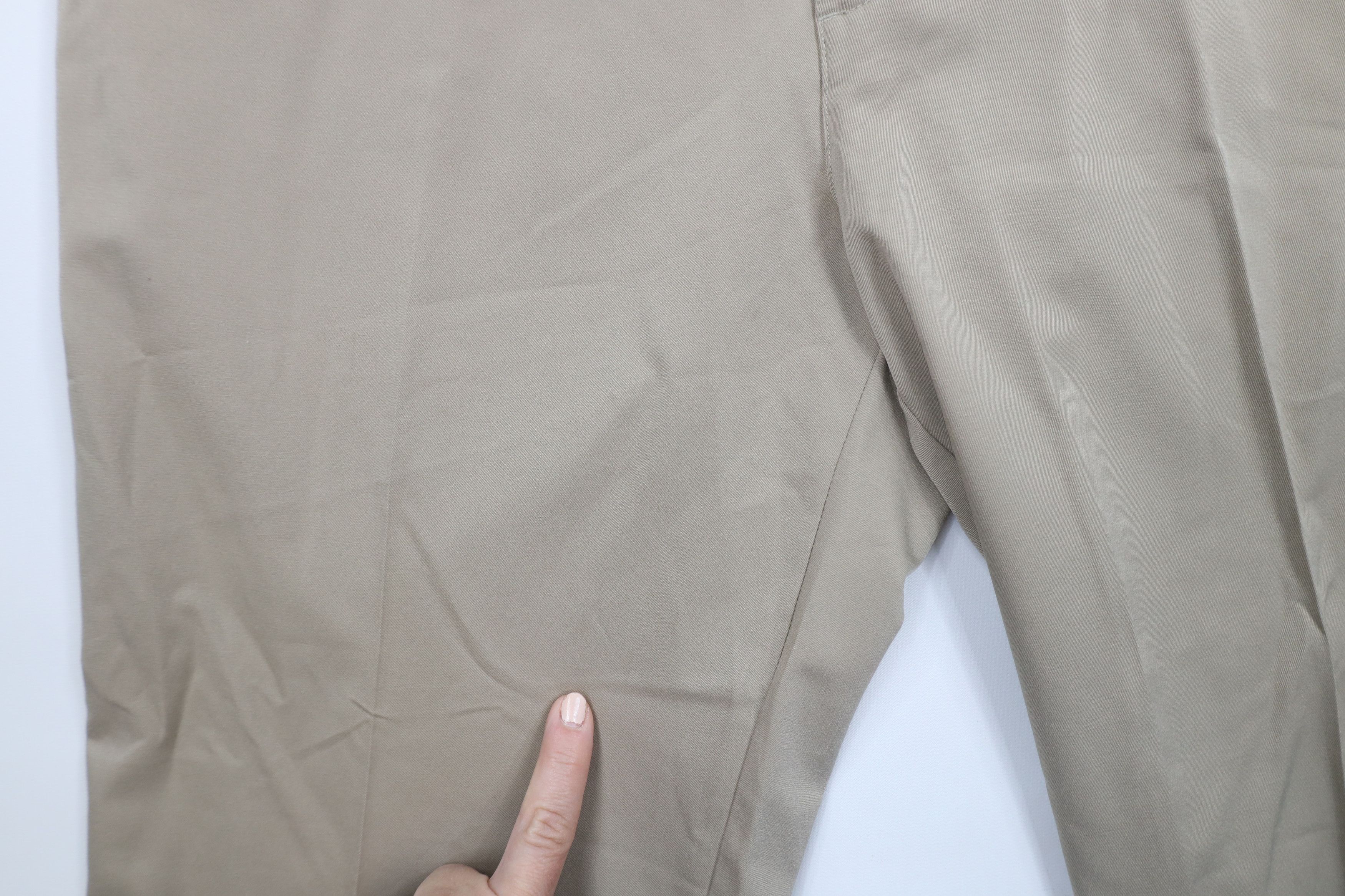 Adidas × Vintage Adidas Golf Tech Flat Front Golfing Chino Pants Beige Size US 36 / EU 52 - 6 Thumbnail