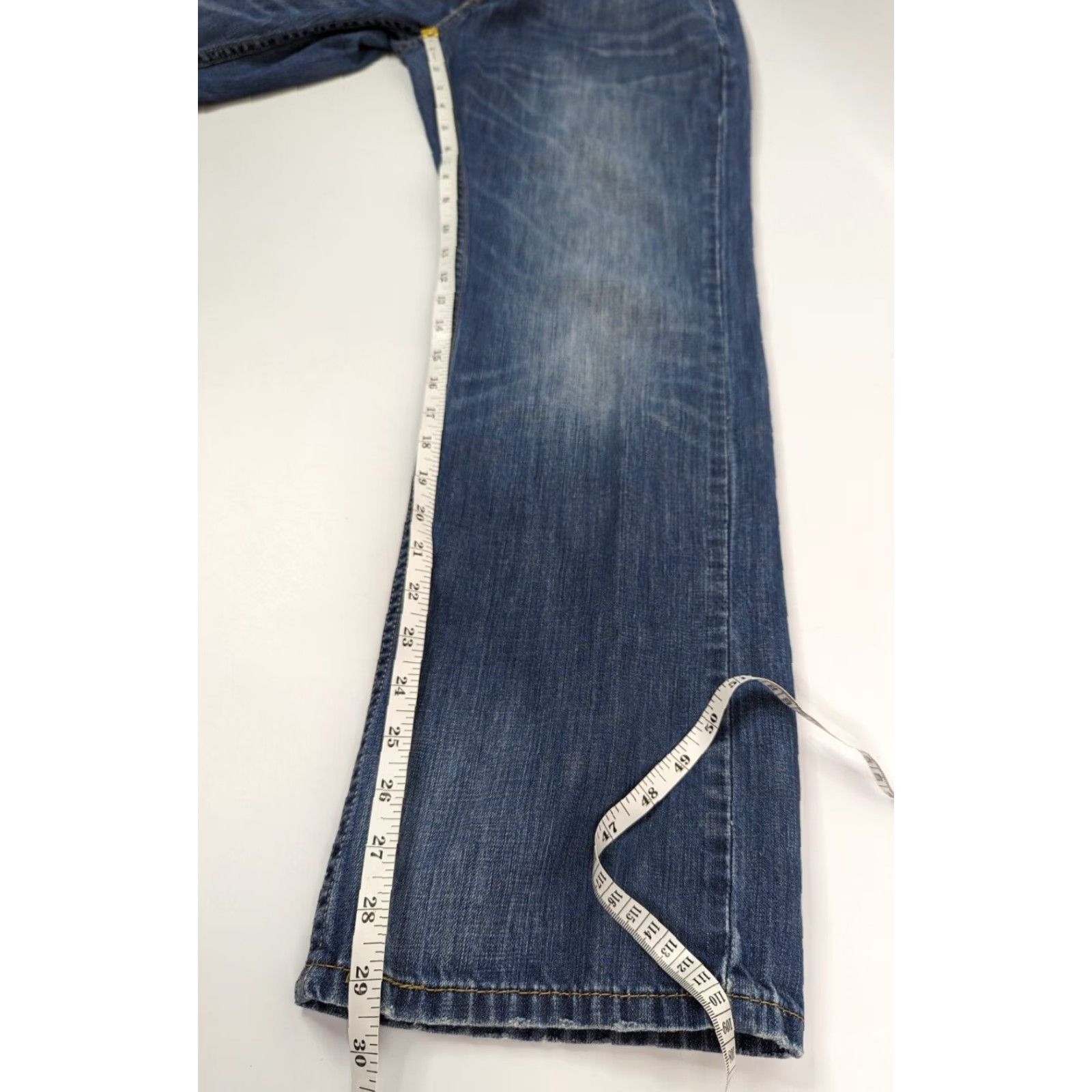 Levi's Levis 559 Jeans Mens 31x30 Relaxed Straight Fit Blue Baggy Whiskered Y2K Size US 31 - 6 Thumbnail