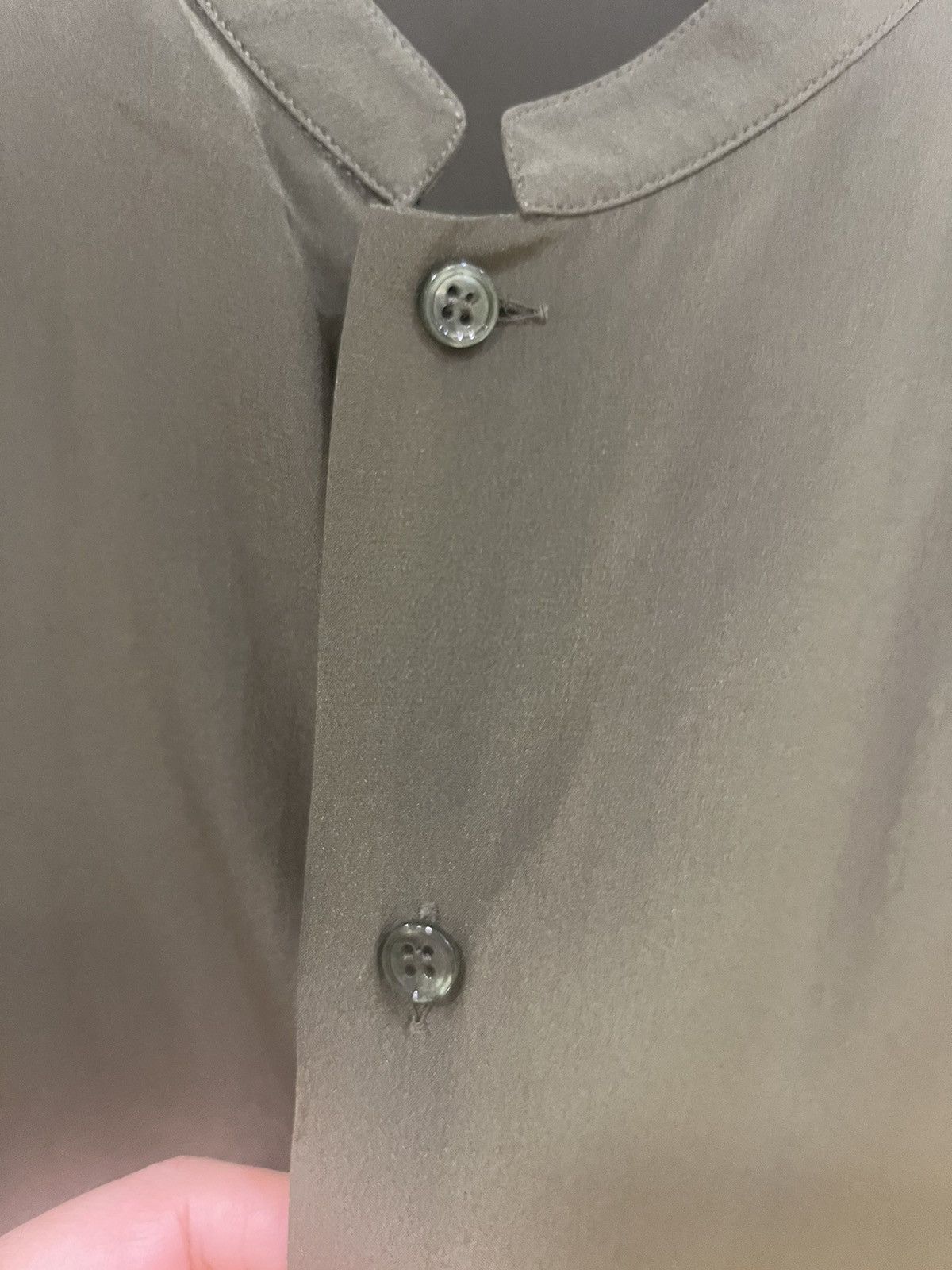 Saint Laurent Paris silk tunic shirt collar size40 in green Size US M / EU 48-50 / 2 - 7 Thumbnail